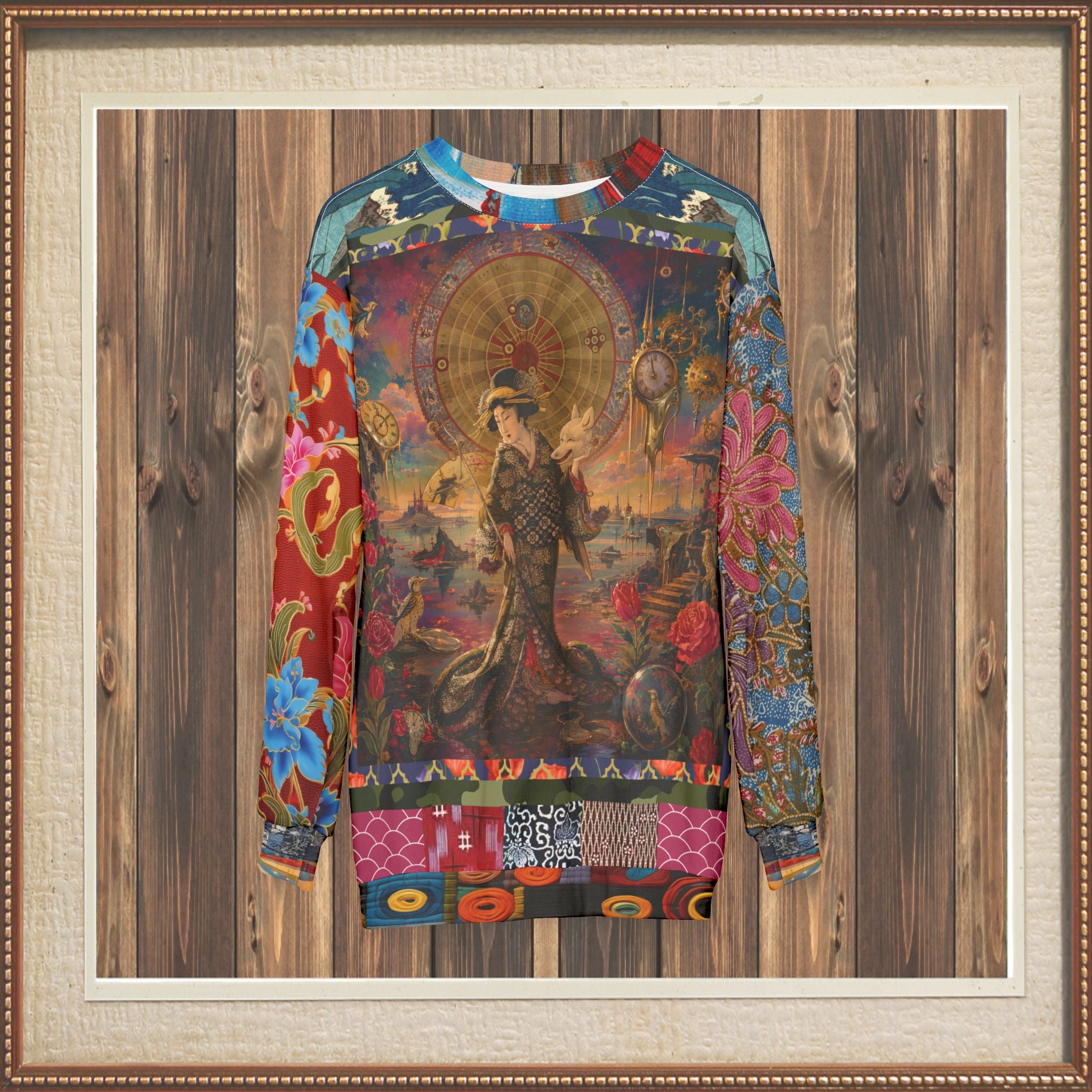 Duality of Spirit- Goddess of the Underworld Unisex Sweatshirt (Gold Label)