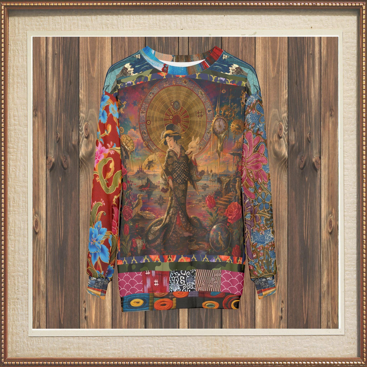 Duality of Spirit- Goddess of the Underworld Unisex Sweatshirt (Gold Label)