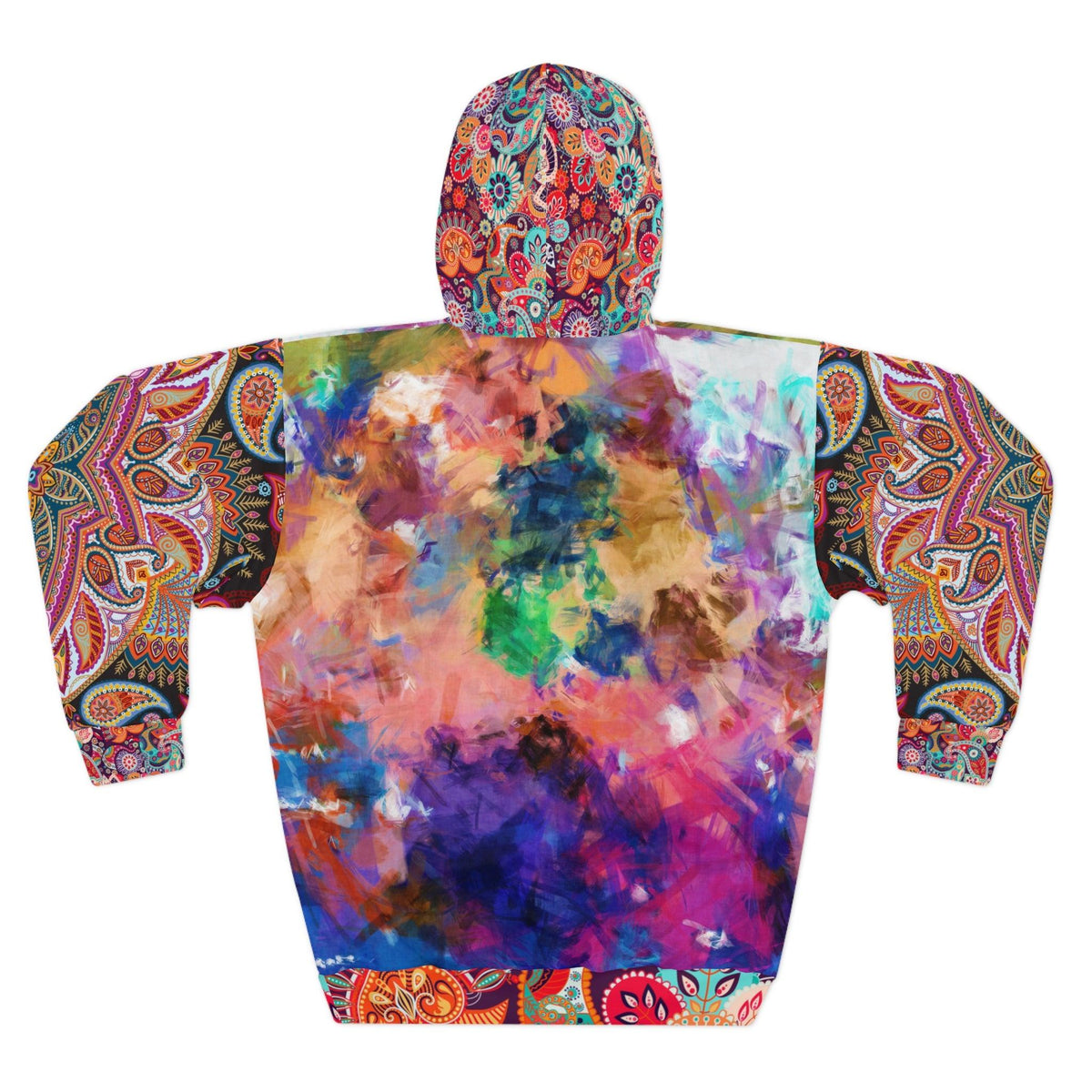 Santa Barbara Trippy Hippy Unisex Pullover Hoodie (Gold Label)