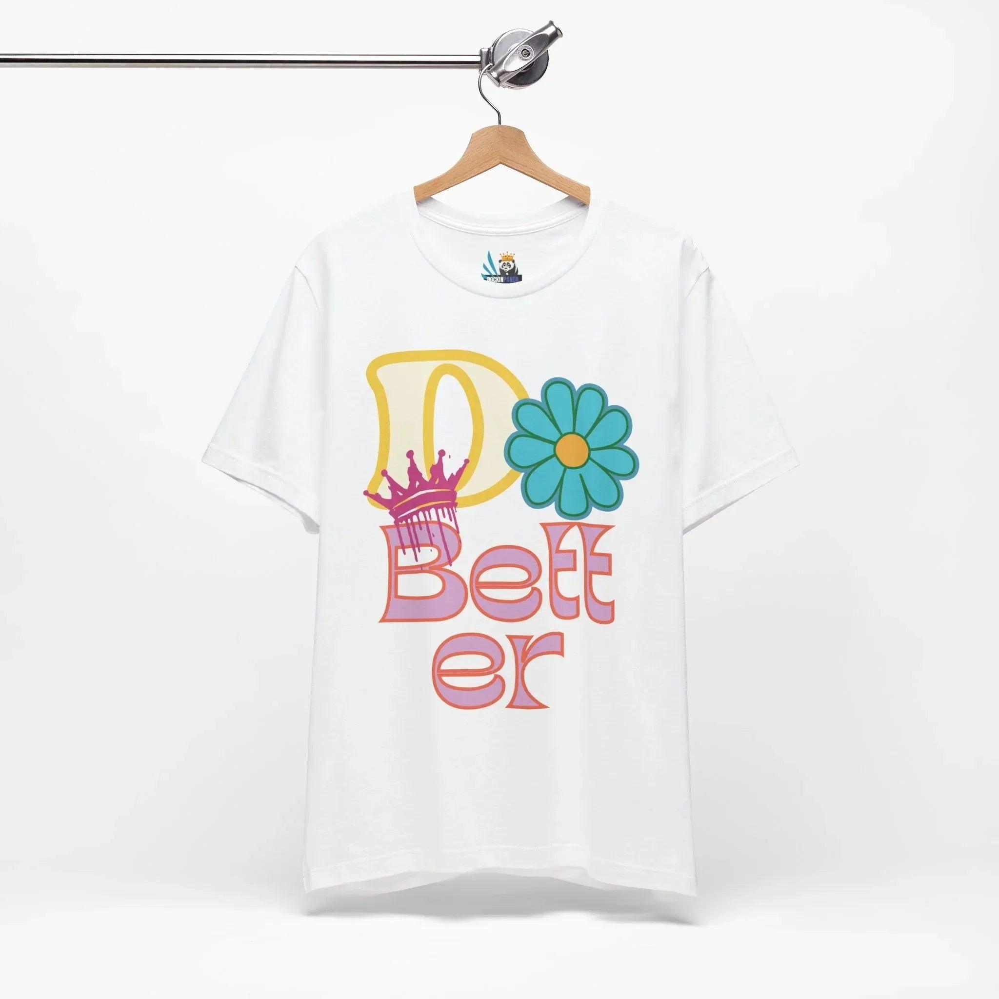 Do Better Hippie Vibe Floral Short Sleeve Tee