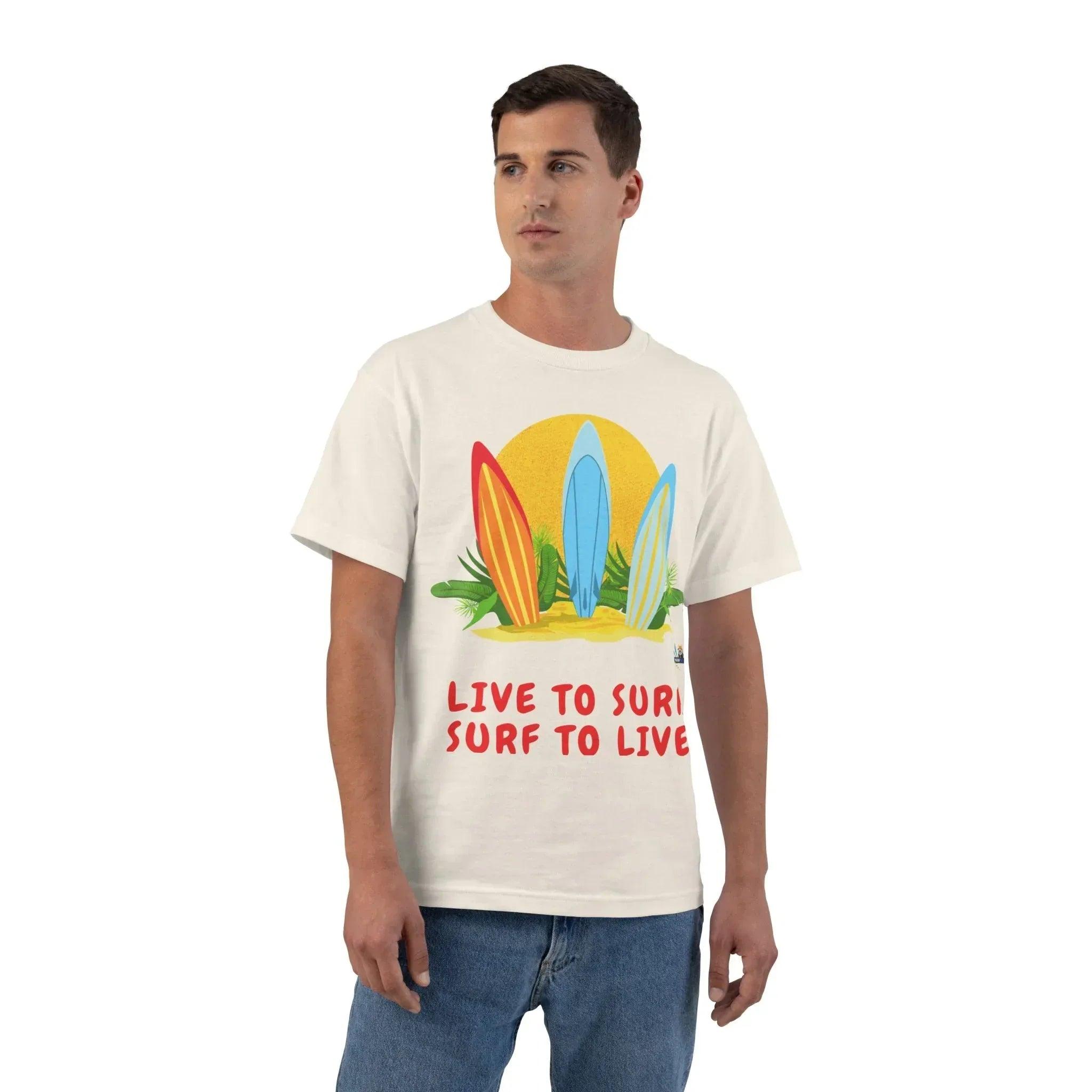 Live to Surf Heavyweight Tee