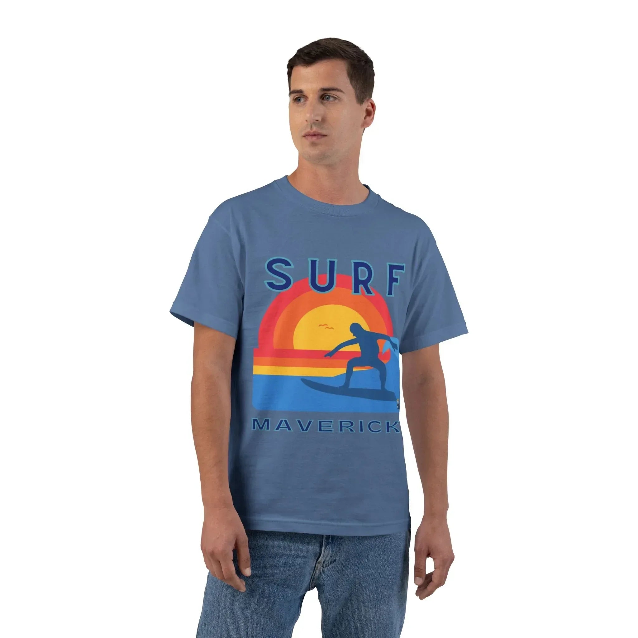 Surf Mavericks Sunset Edition Heavyweight Tee