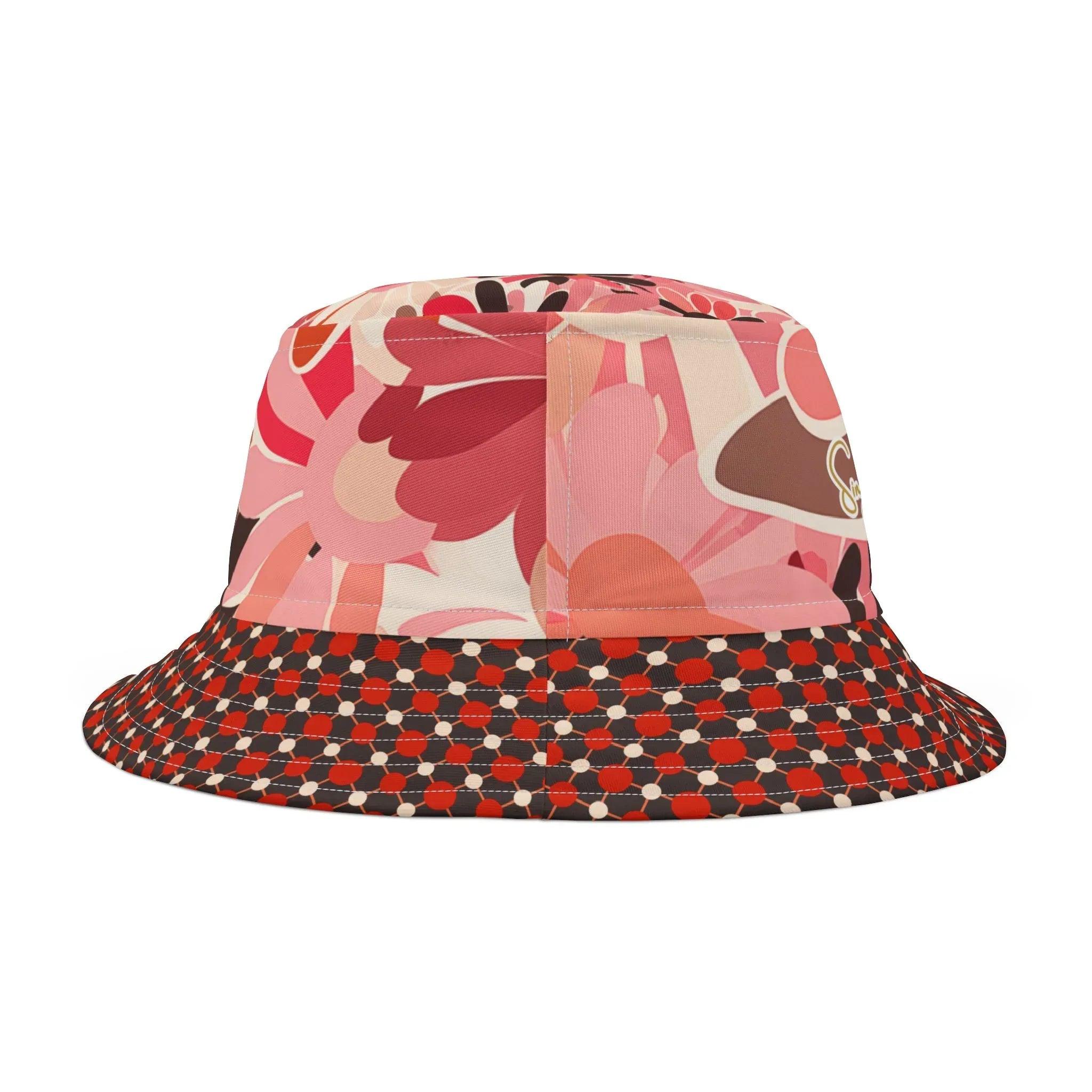 Sorbet & Spice Flower Power Vibrant Bucket Hat