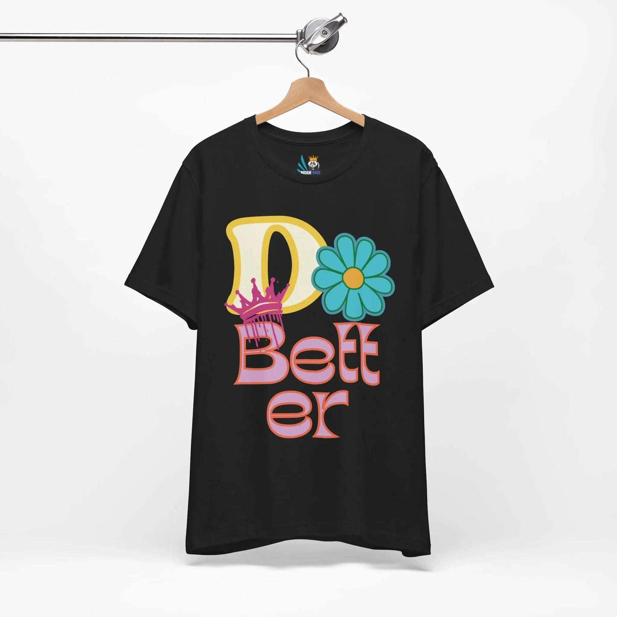 Do Better Hippie Vibe Floral Short Sleeve Tee