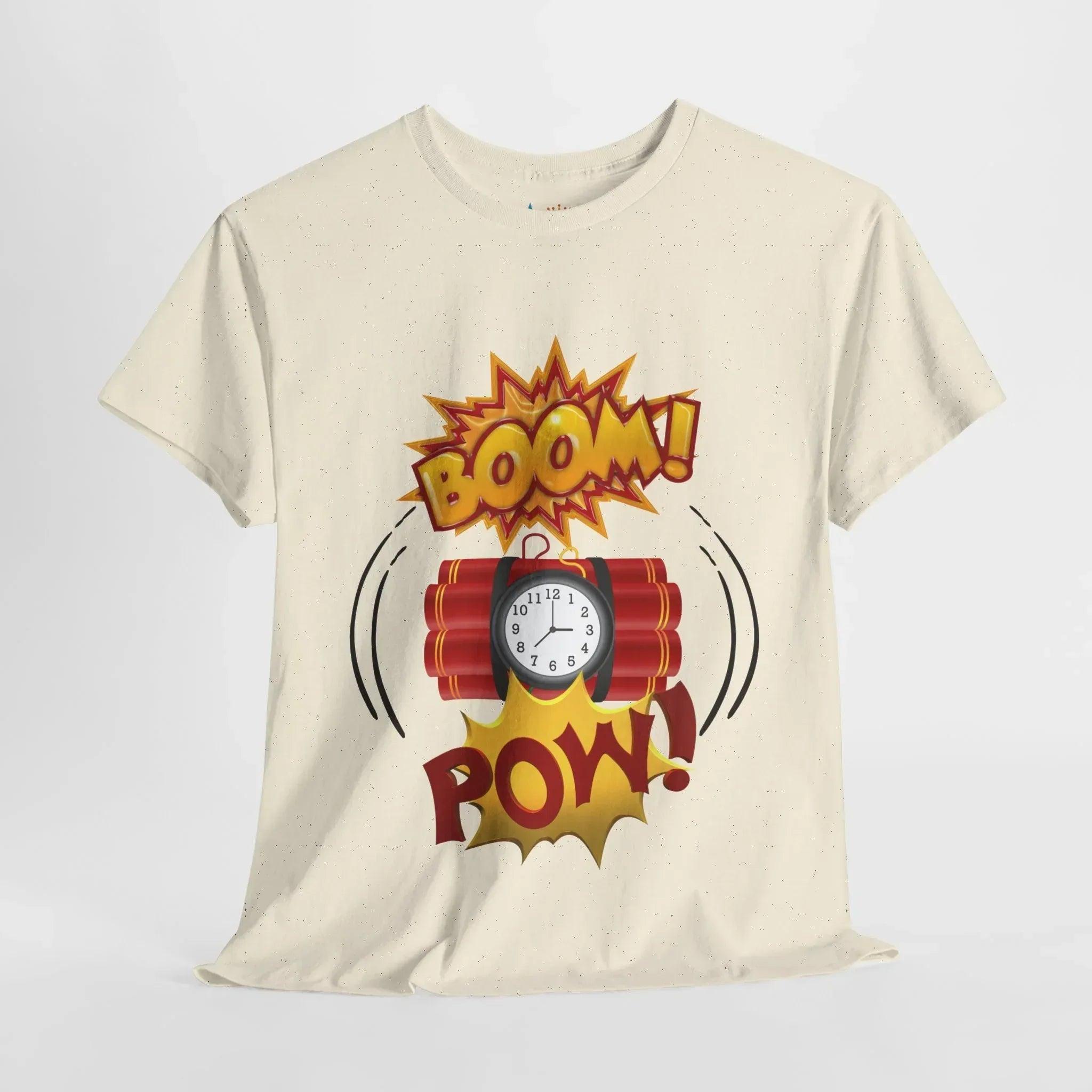 Boom Boom POW Heavyweight Unisex Tee