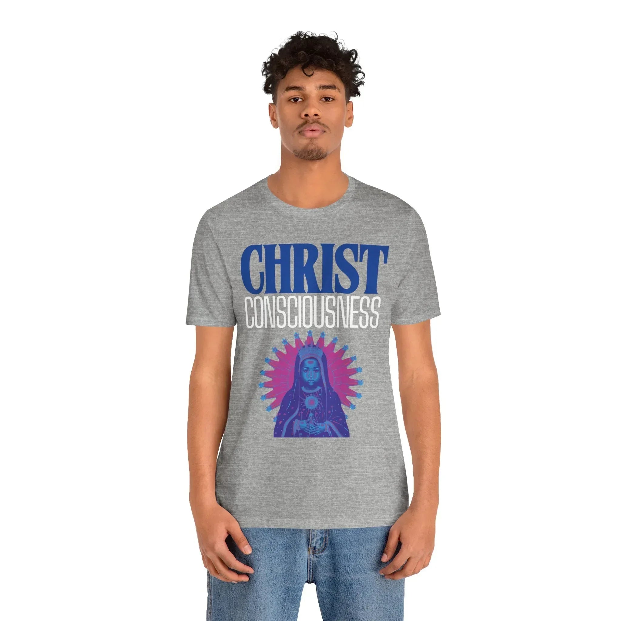 Christ Consciousness - Black Baby Jesus Short Sleeve Unisex Tee