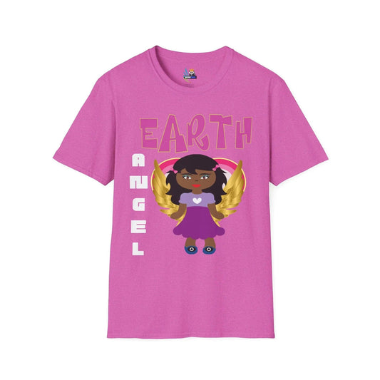 Earth Angel Black Girl Magic Unisex Softstyle T-Shirt