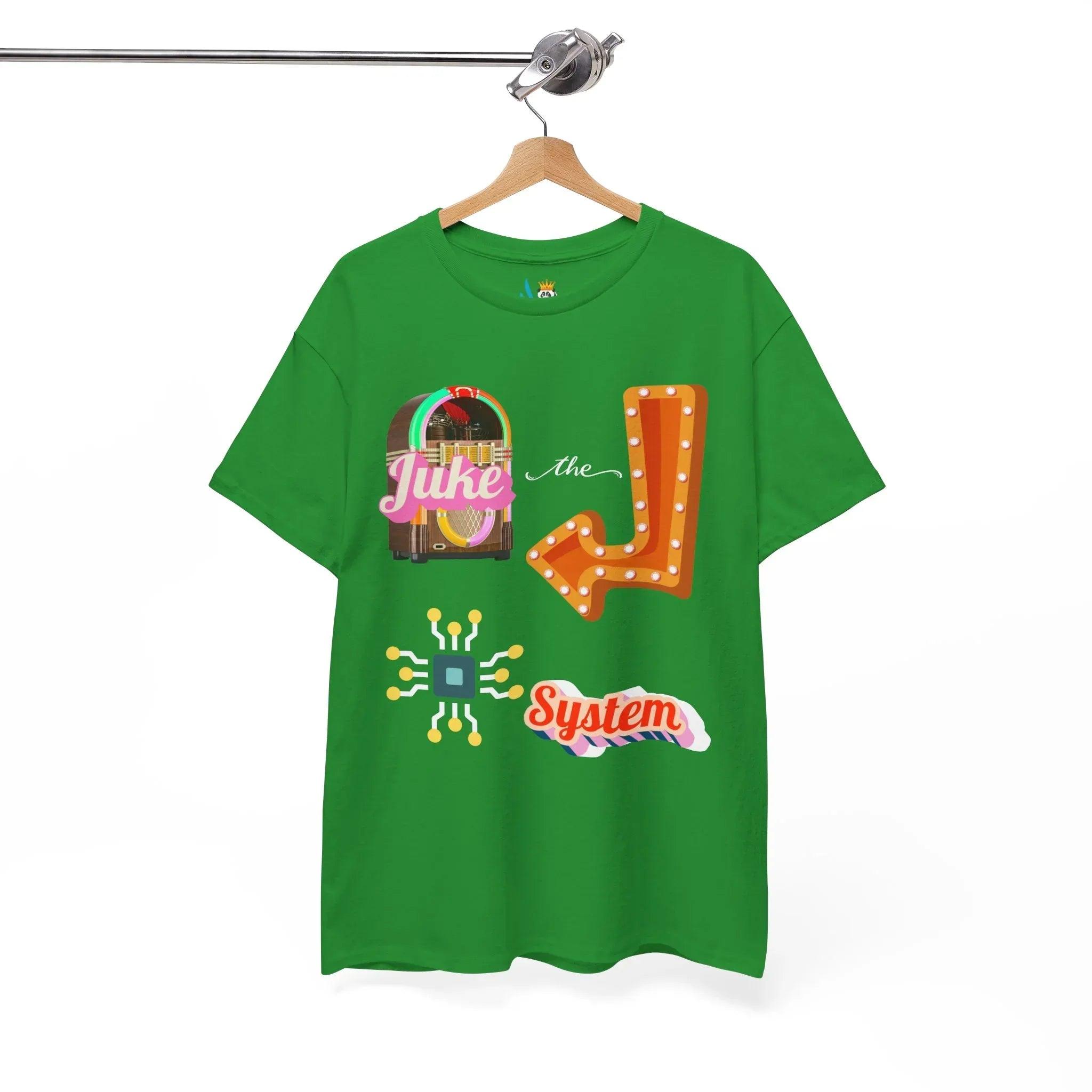 Juke the System Heavyweight Unisex Tee
