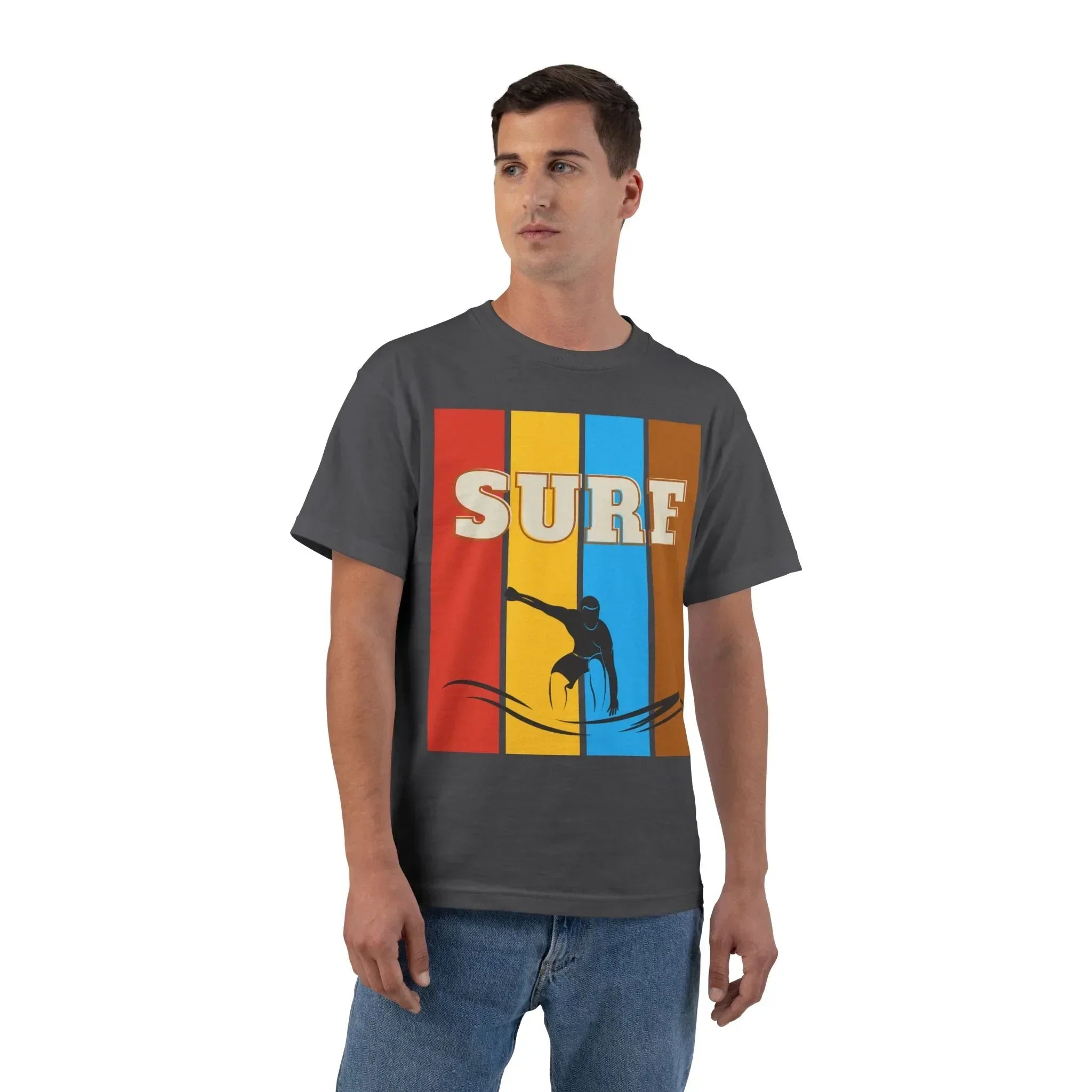 Surf is Life Surfer Boy Edition Heavyweight Tee