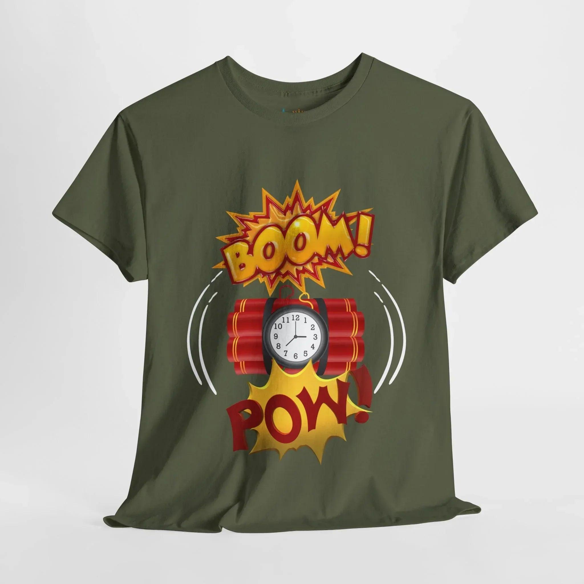 Boom Boom POW Heavyweight Unisex Tee