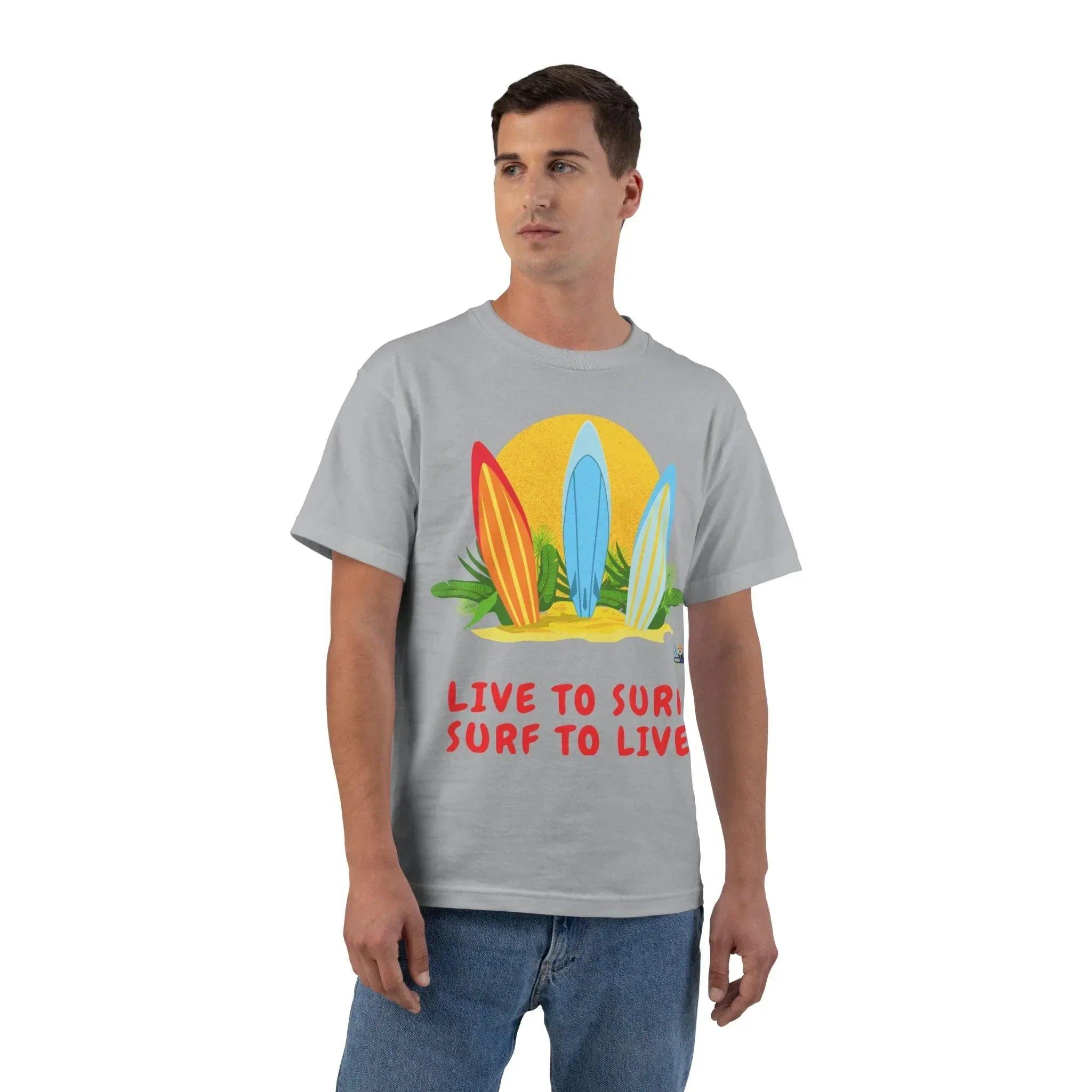 Live to Surf Heavyweight Tee