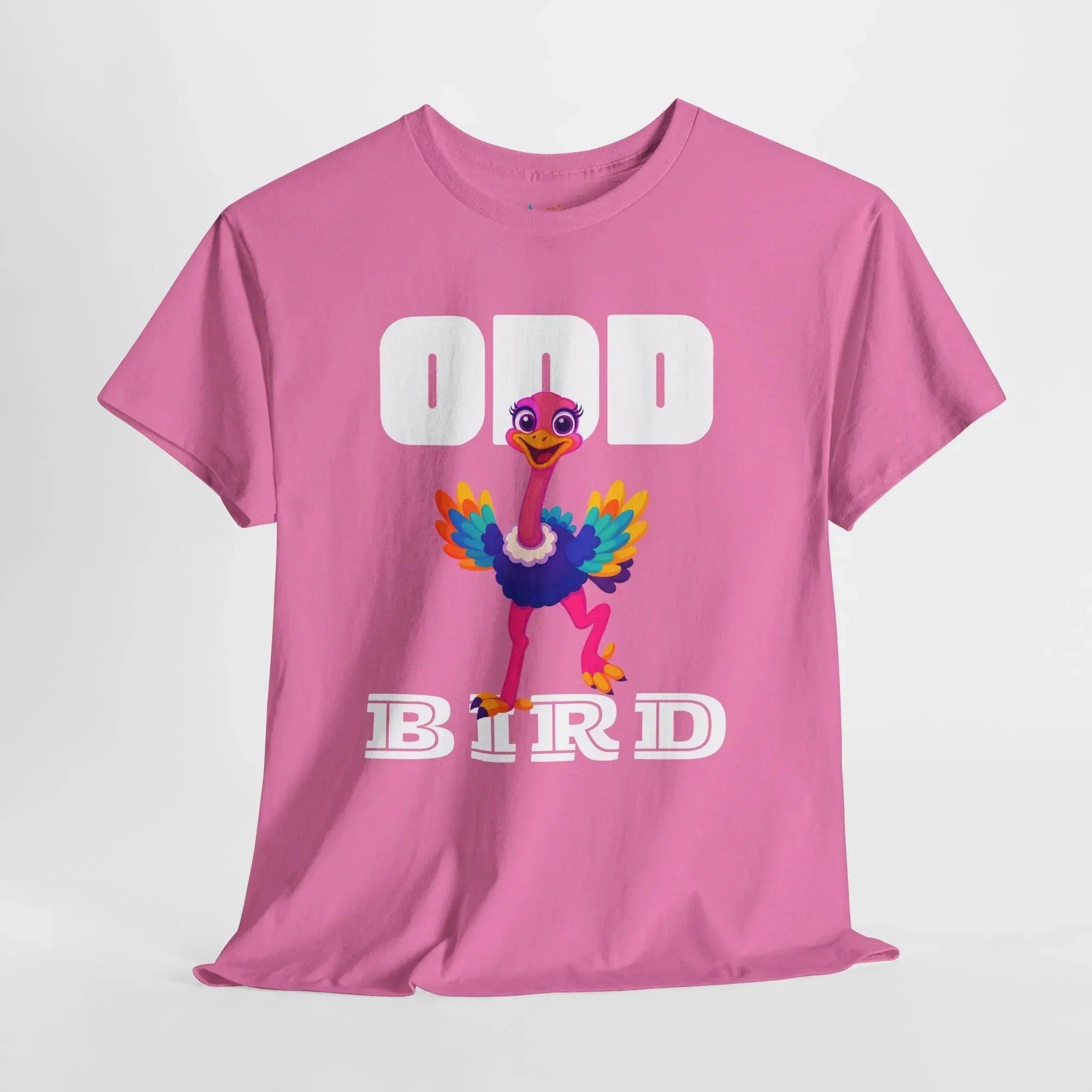 Colorful Odd Bird Heavyweight Unisex Tee