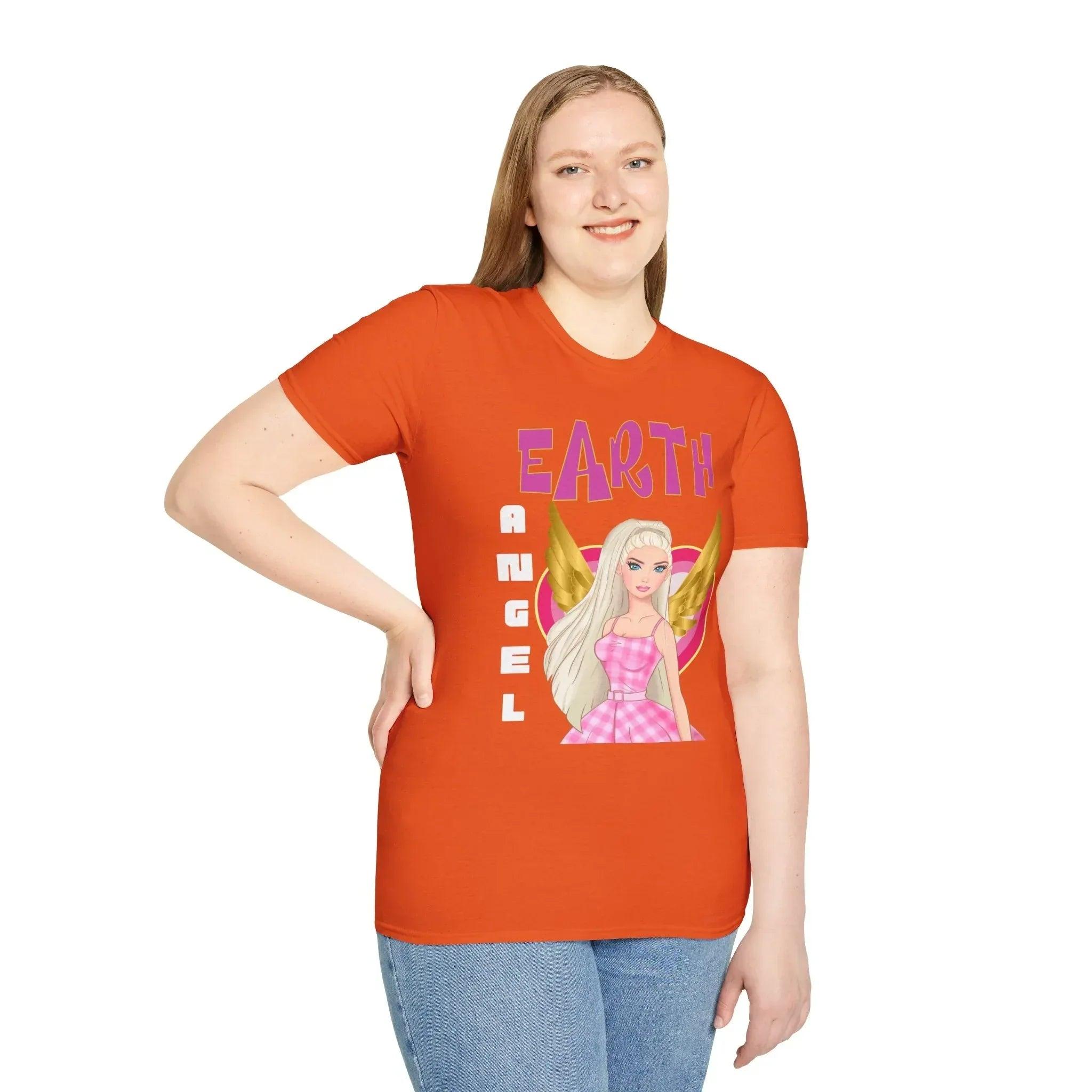Earth Angel Blond Edition Unisex Softstyle T-Shirt