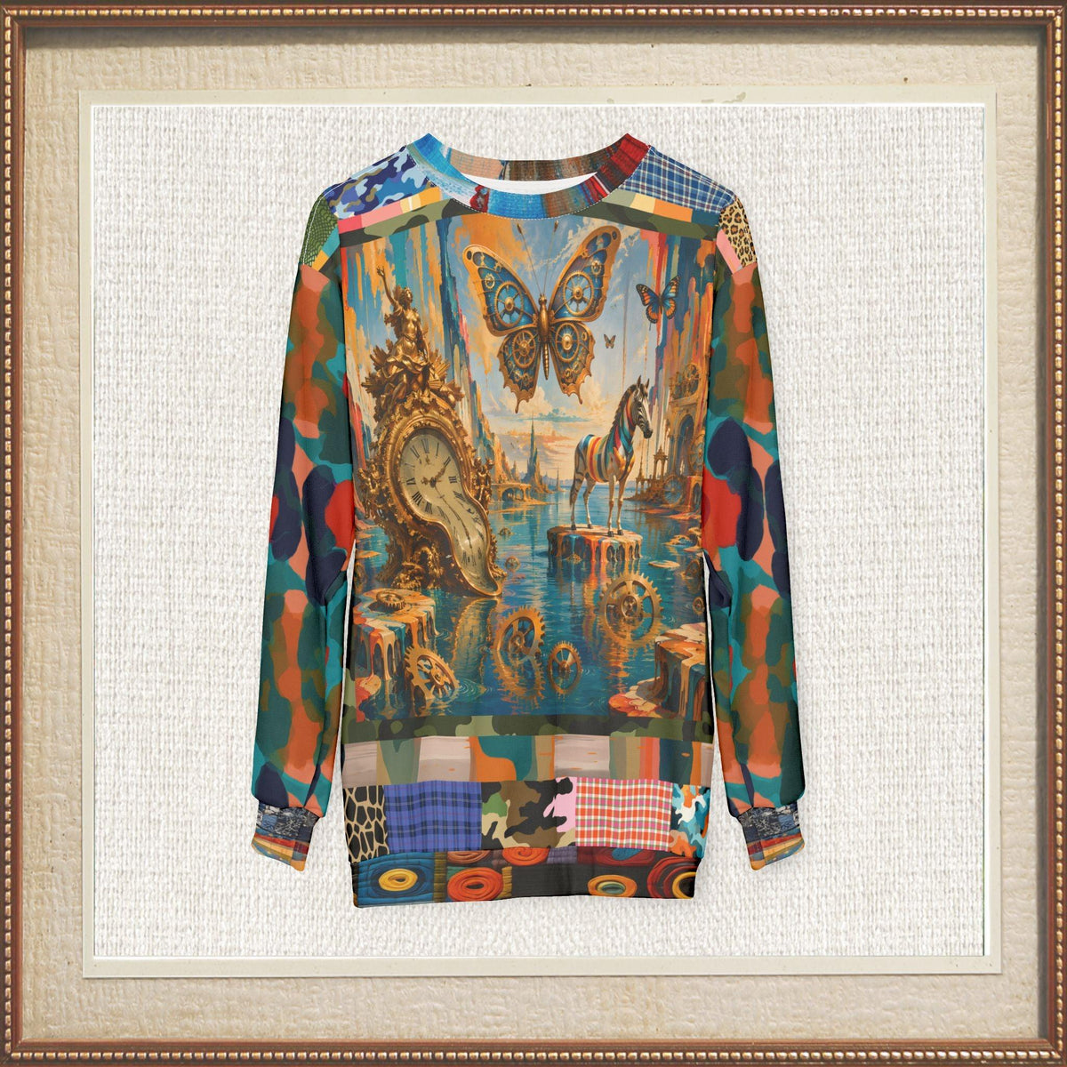 Time Traveler’s Dreamscape Unisex Sweatshirt (Gold Label)