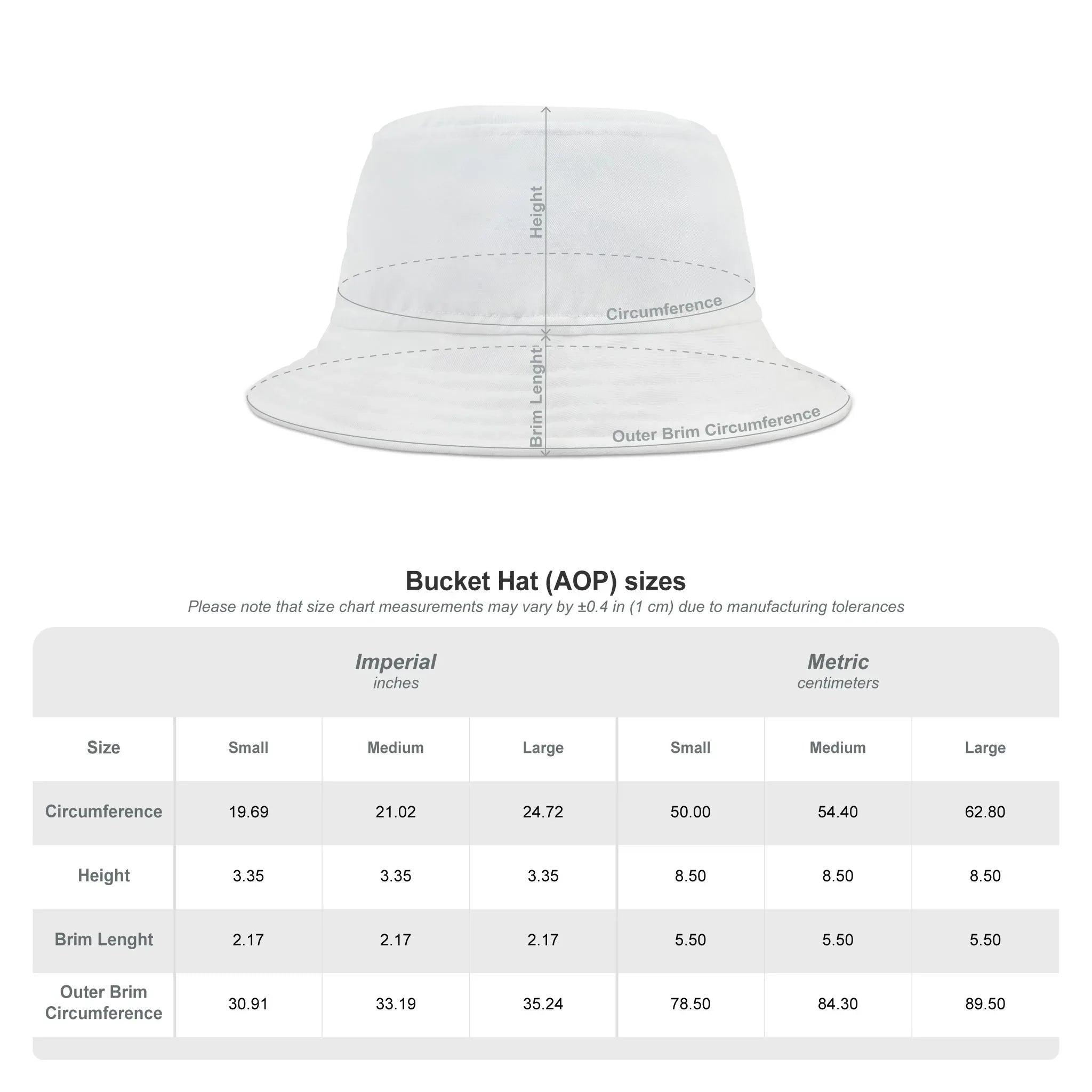 Pink Snowballs in Abstract Polka Dots Vibrant Bucket Hat