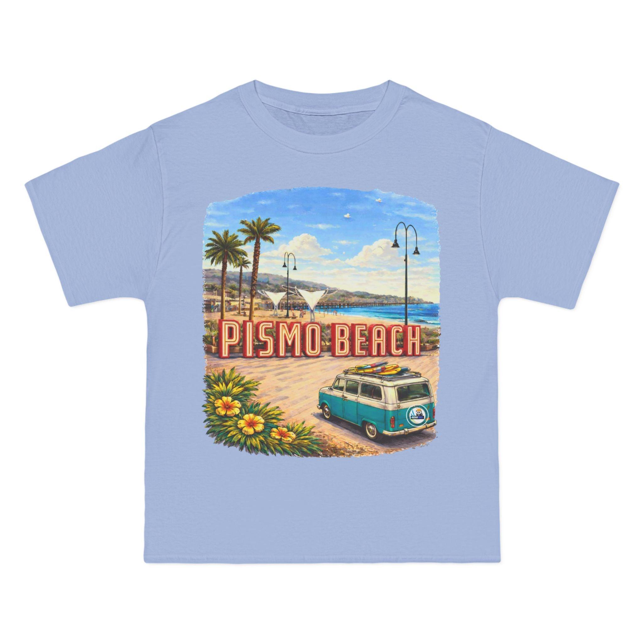 Welcome to Pismo Beach - Hippie Bus Edition - Heavyweight Tee