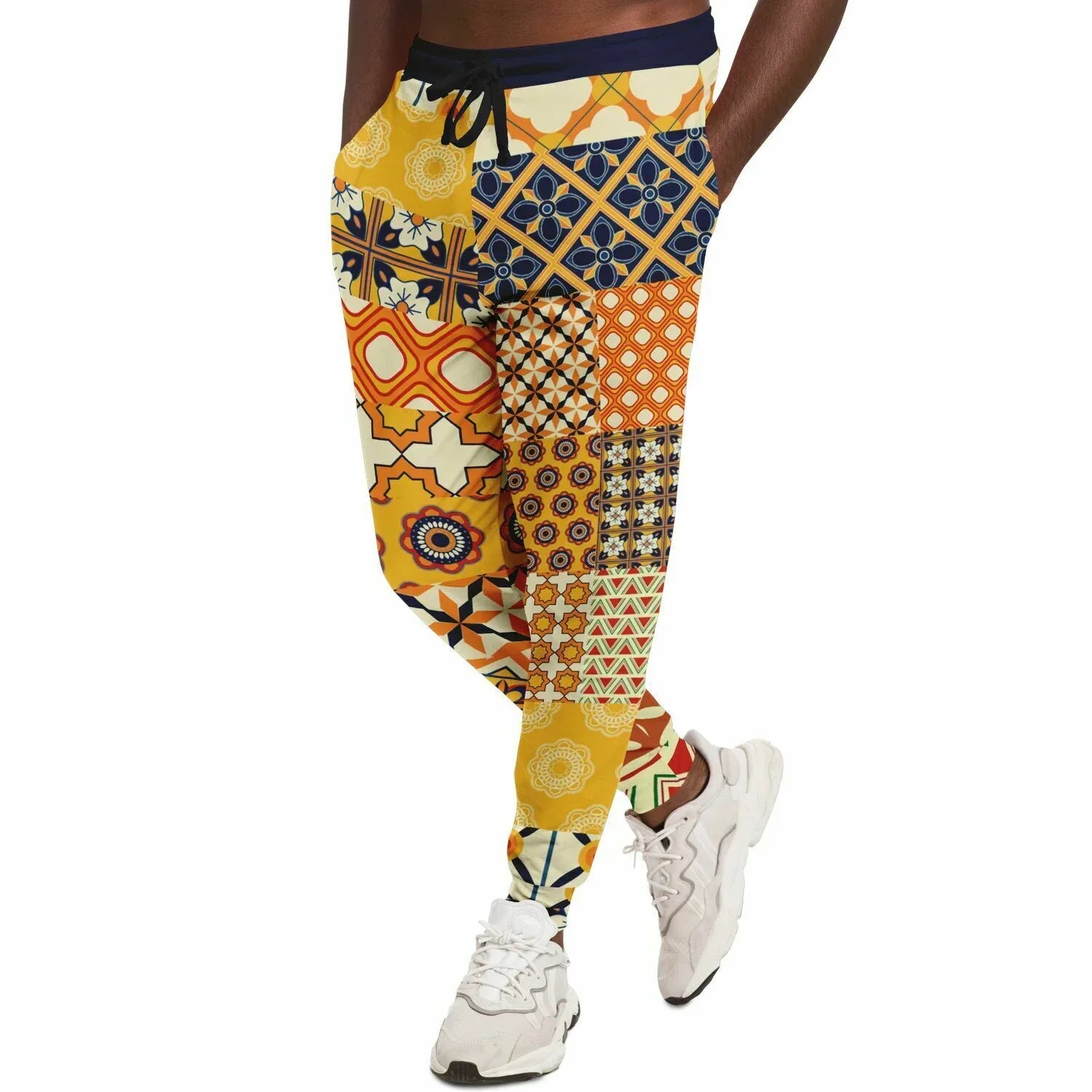 Gypsy Harvest Patchwork Eco-Poly Unisex Joggers