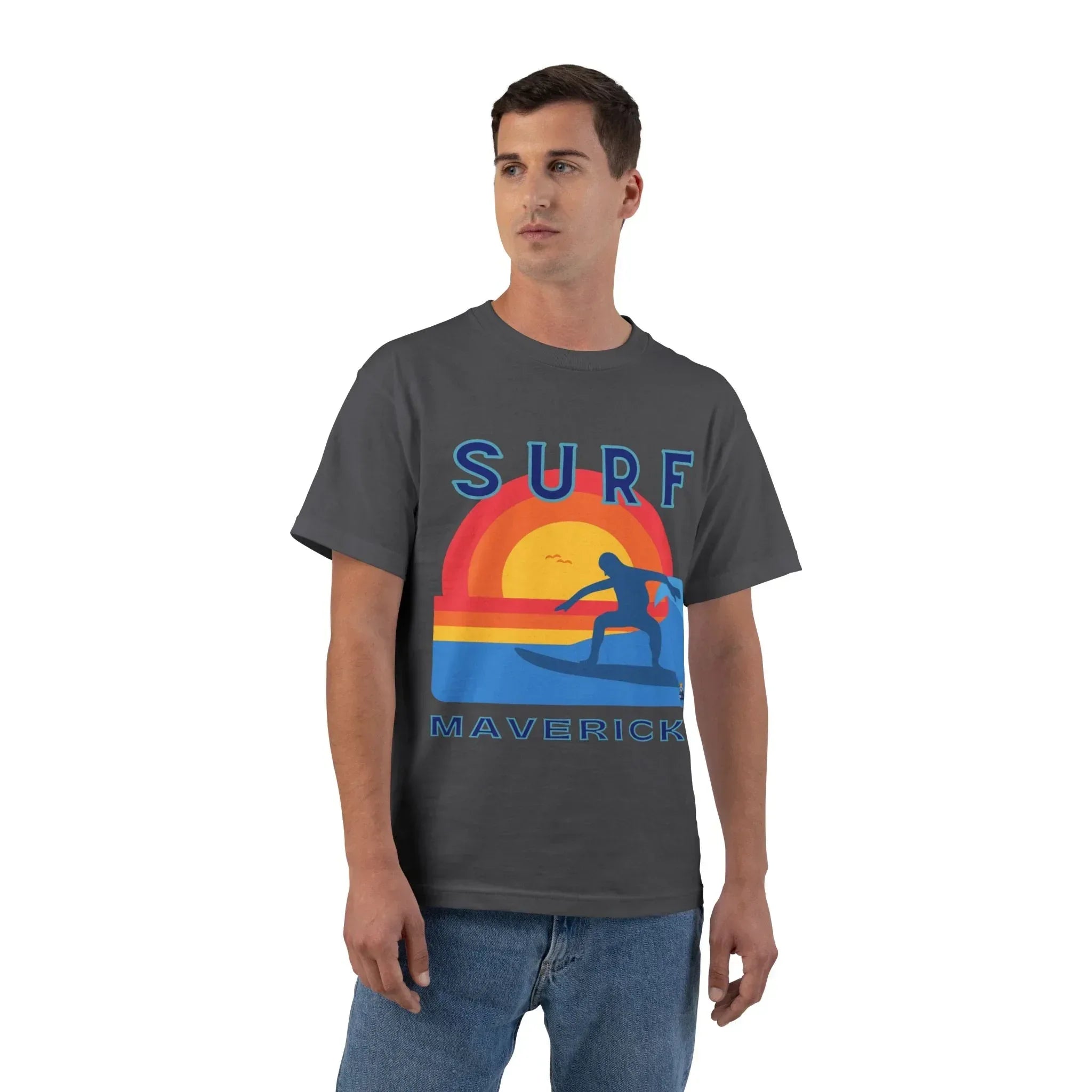 Surf Mavericks Sunset Edition Heavyweight Tee