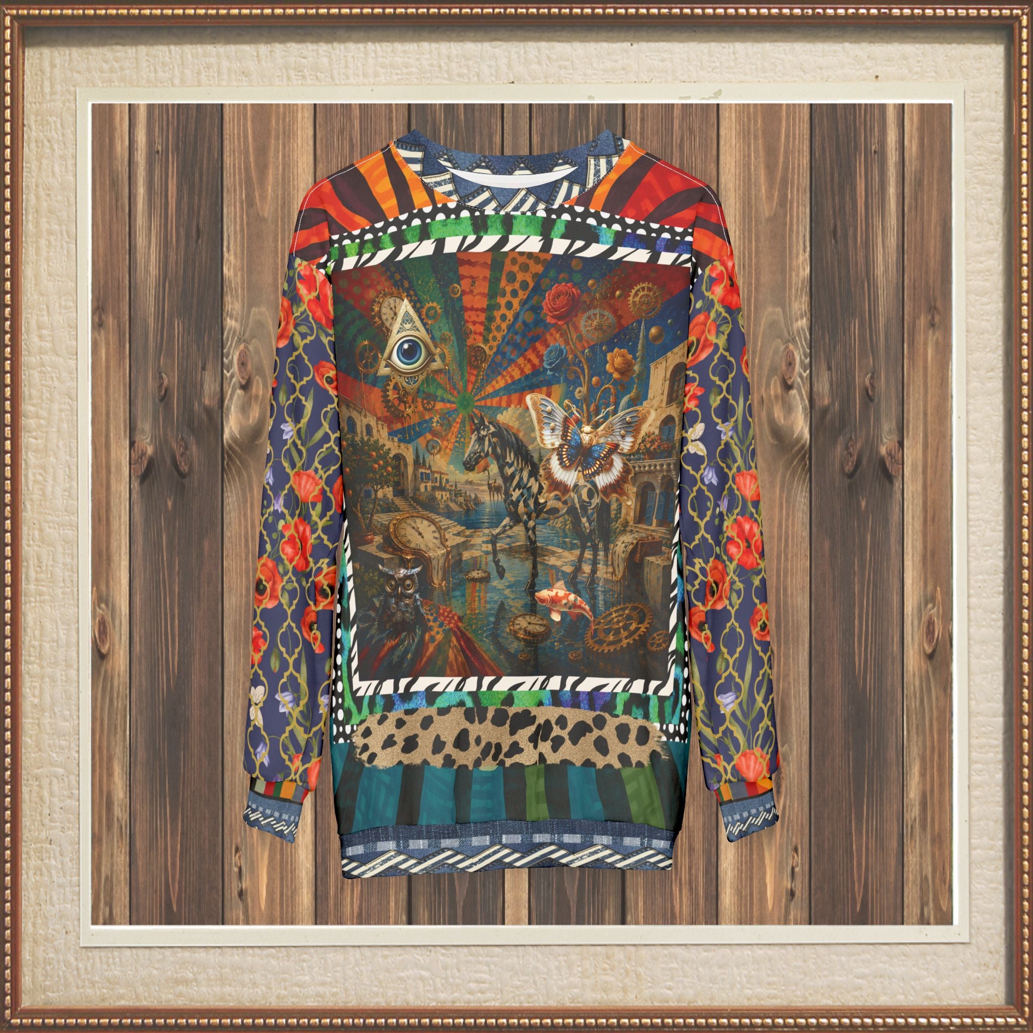 Amalfi in Surreal Dreamscape Unisex Sweatshirt (Gold Label)