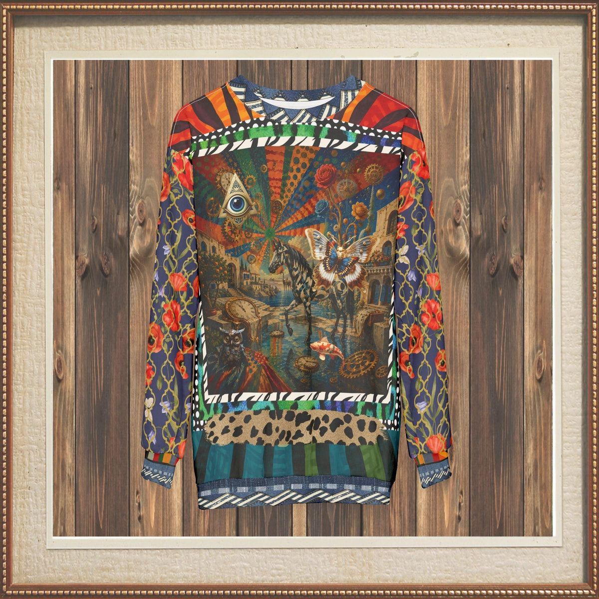 Amalfi in Surreal Dreamscape Unisex Sweatshirt (Gold Label)