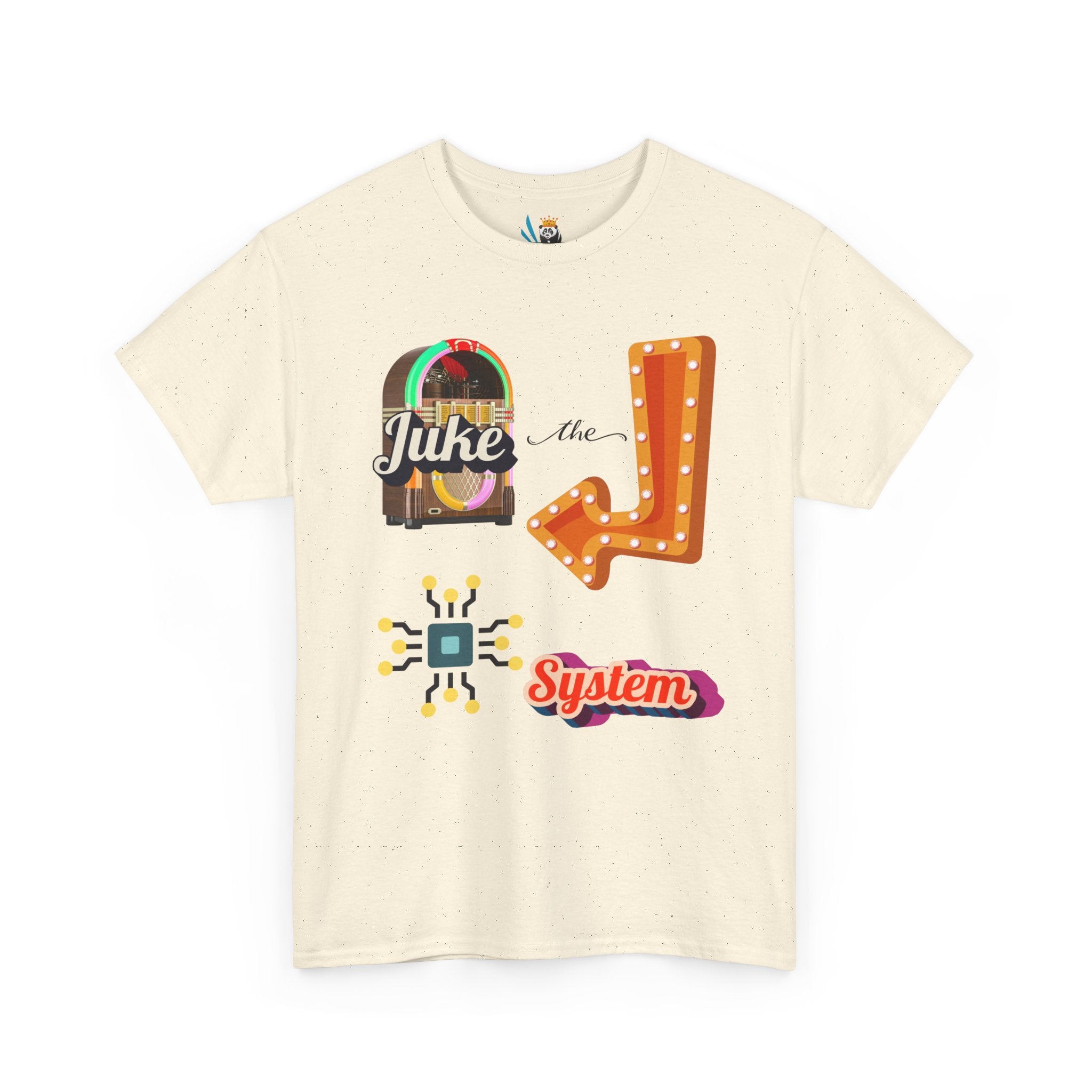 Juke the System Heavyweight Unisex Tee