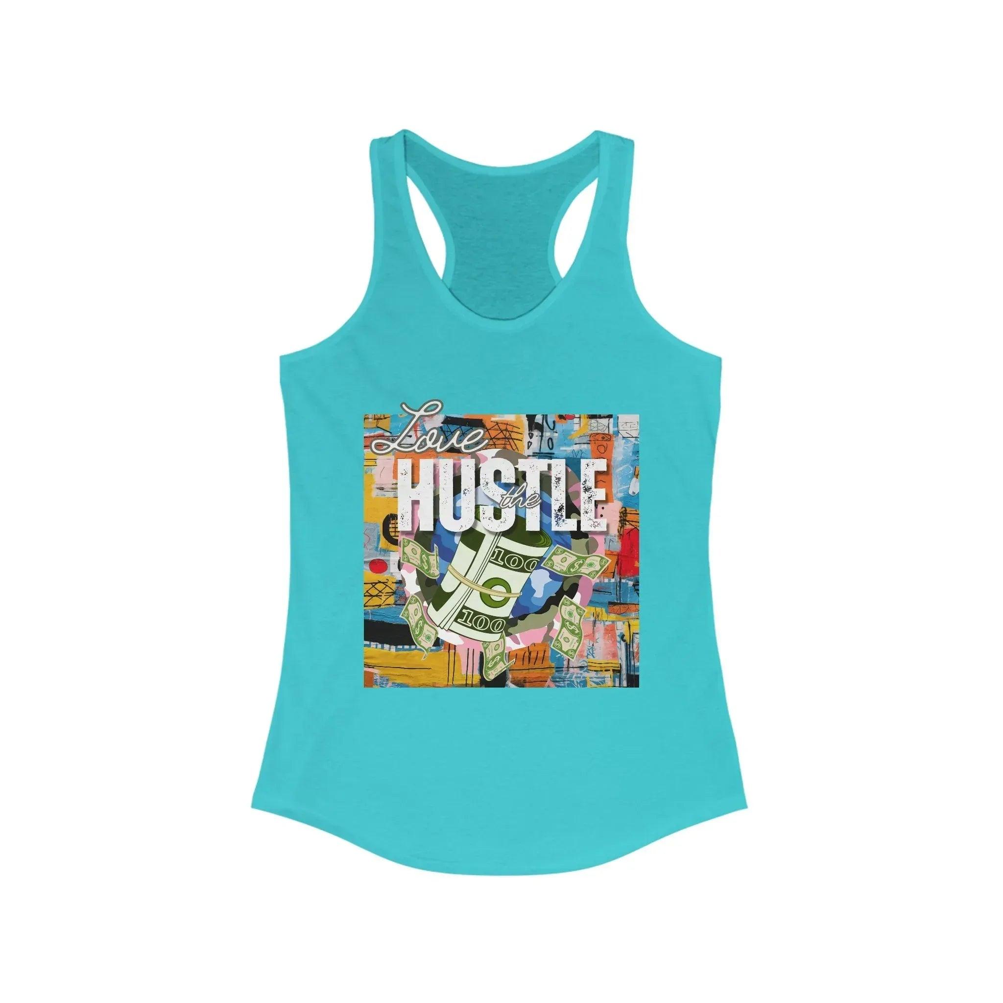 Love the Hustle Racerback Tank Top – Women&