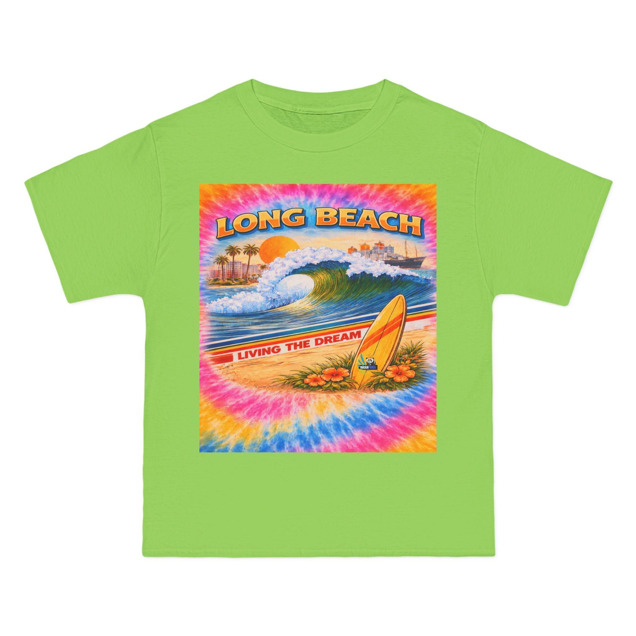 Long Beach Living the Dream - Tie-dye Edition - Heavyweight Tee