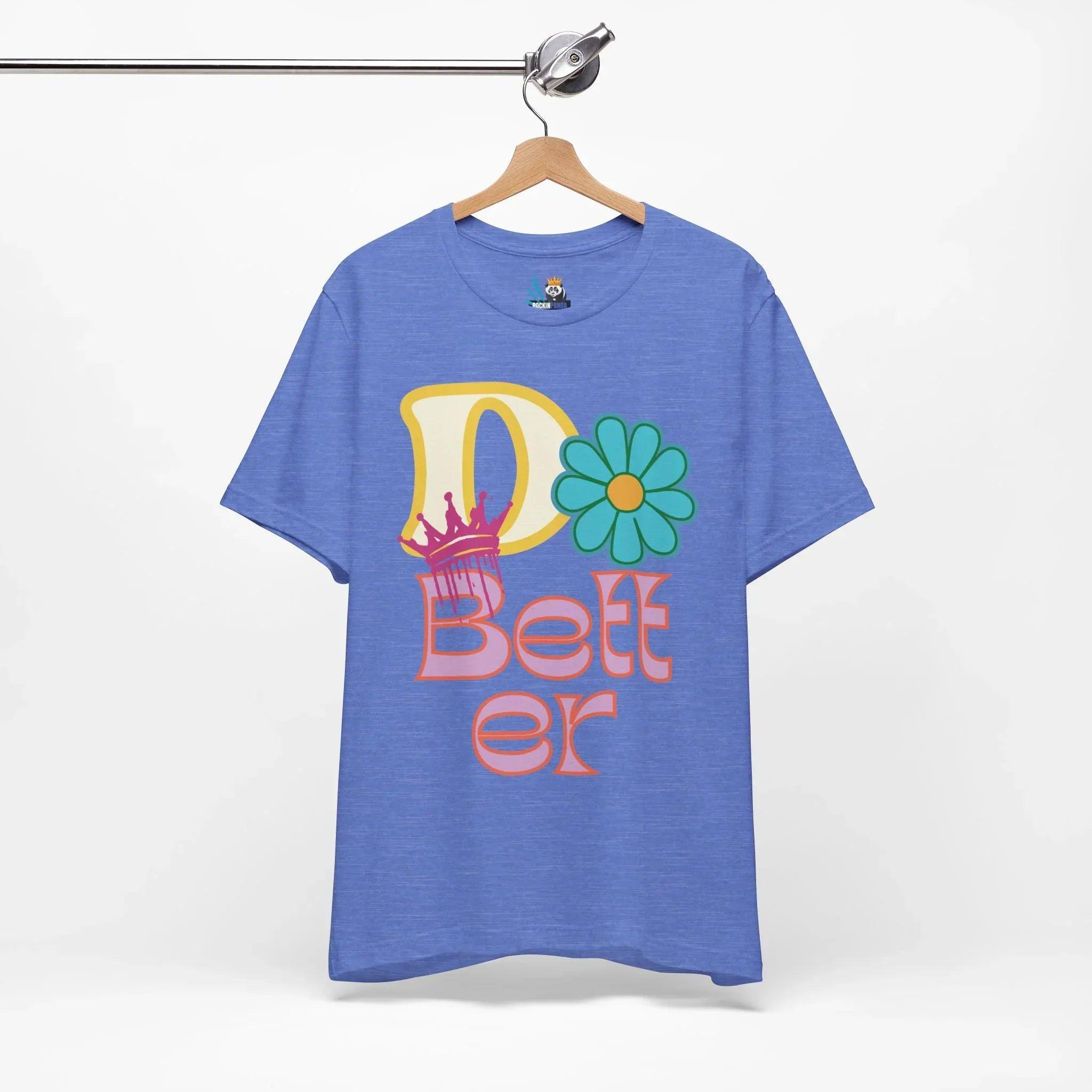 Do Better Hippie Vibe Floral Short Sleeve Tee