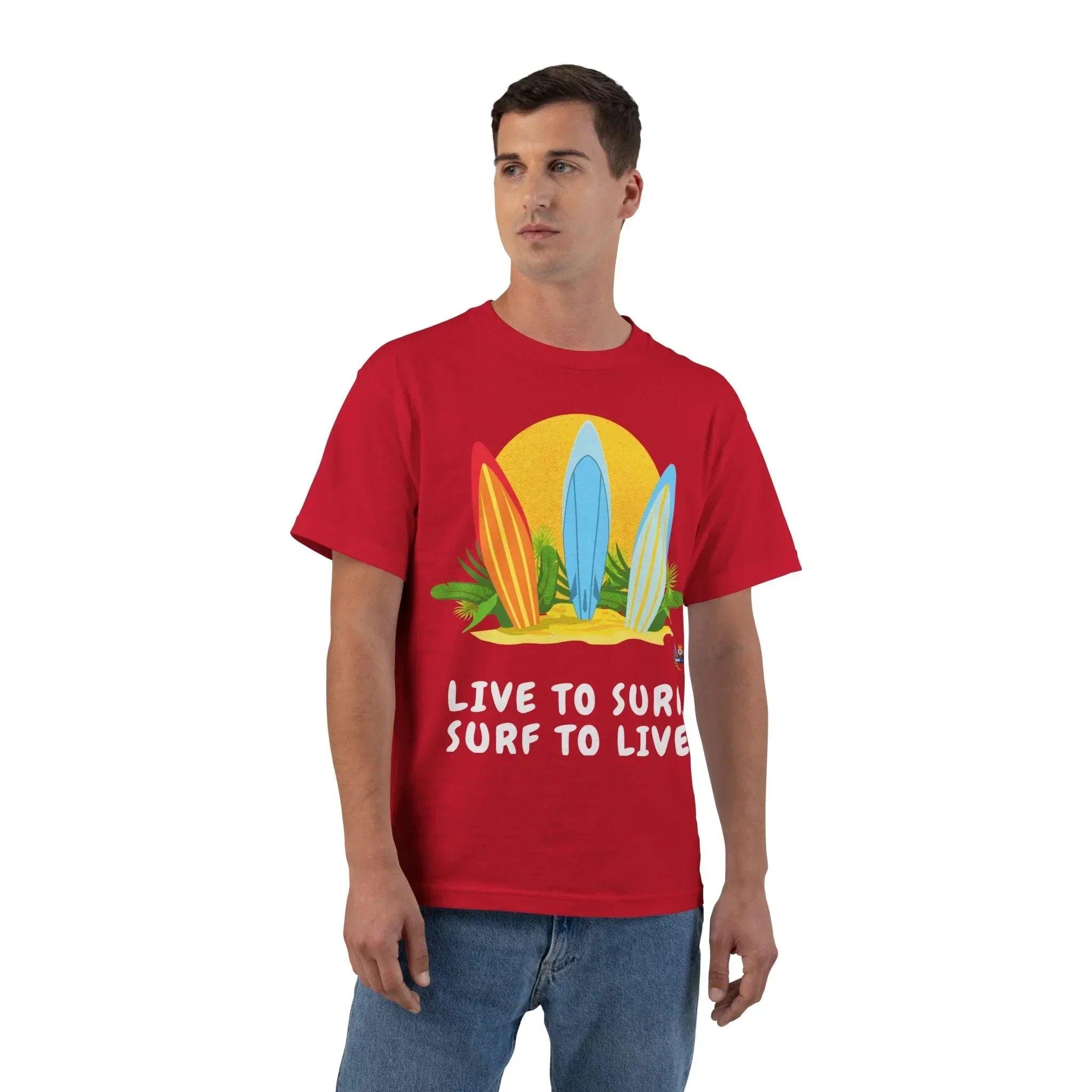 Live to Surf Heavyweight Tee
