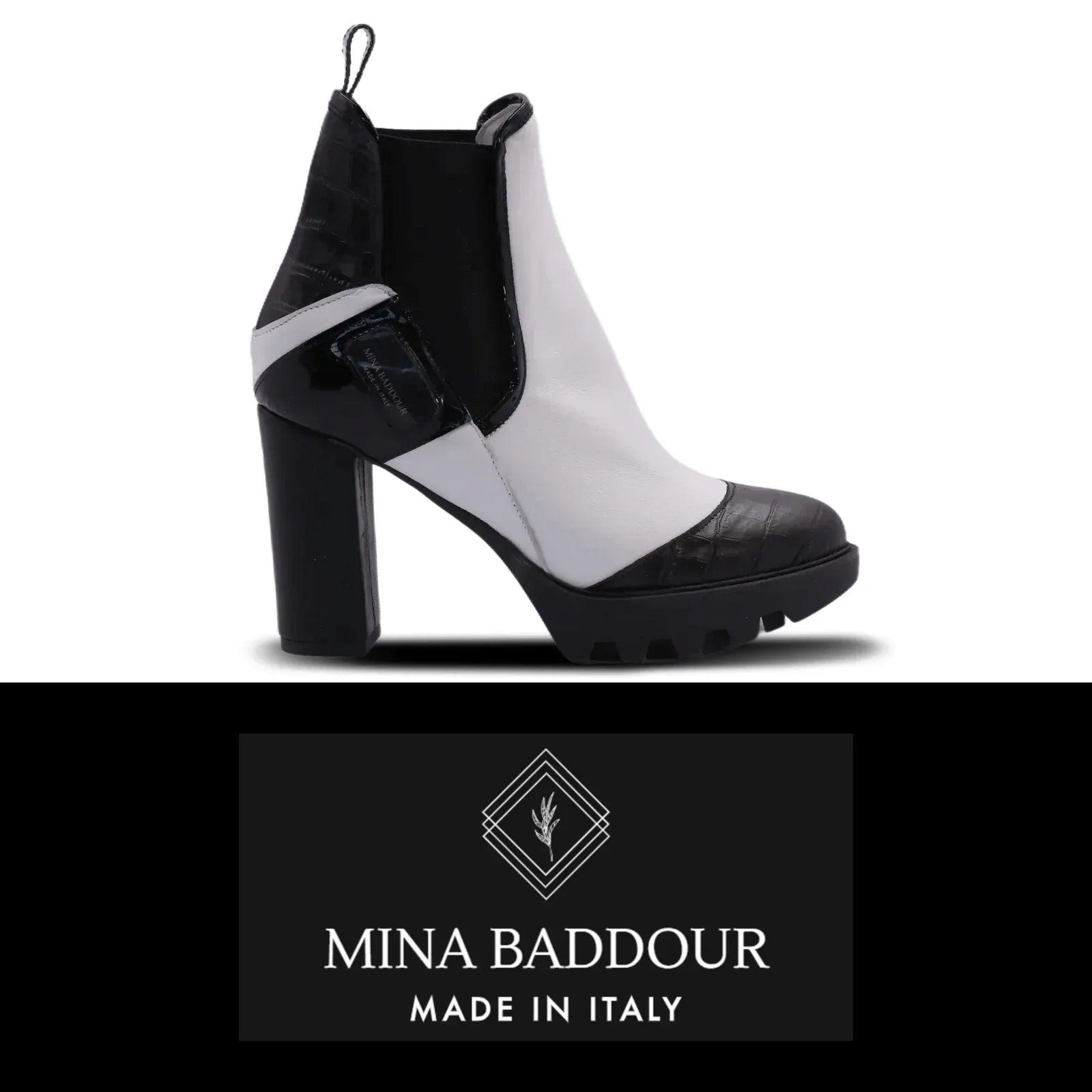 Piano Keys Elasticized Chelsea Ankle Boot - PRE-ORDER