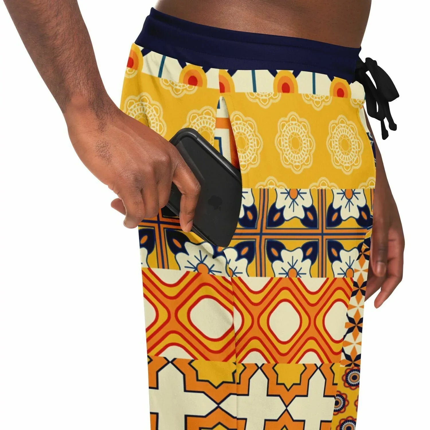 Gypsy Harvest Patchwork Eco-Poly Unisex Joggers