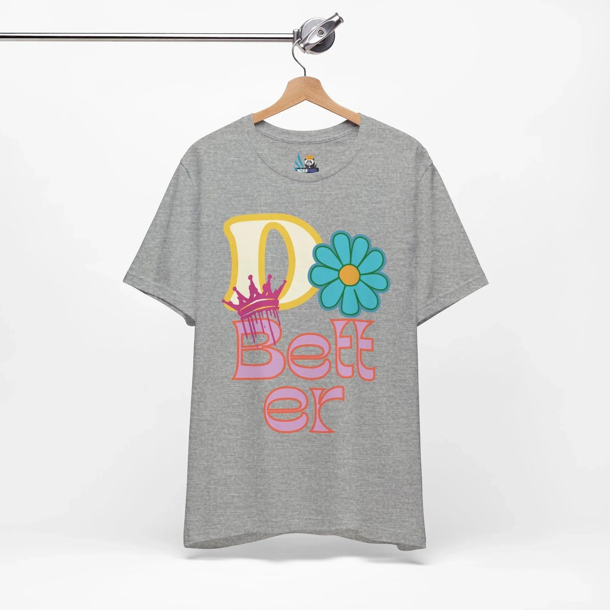 Do Better Hippie Vibe Floral Short Sleeve Tee