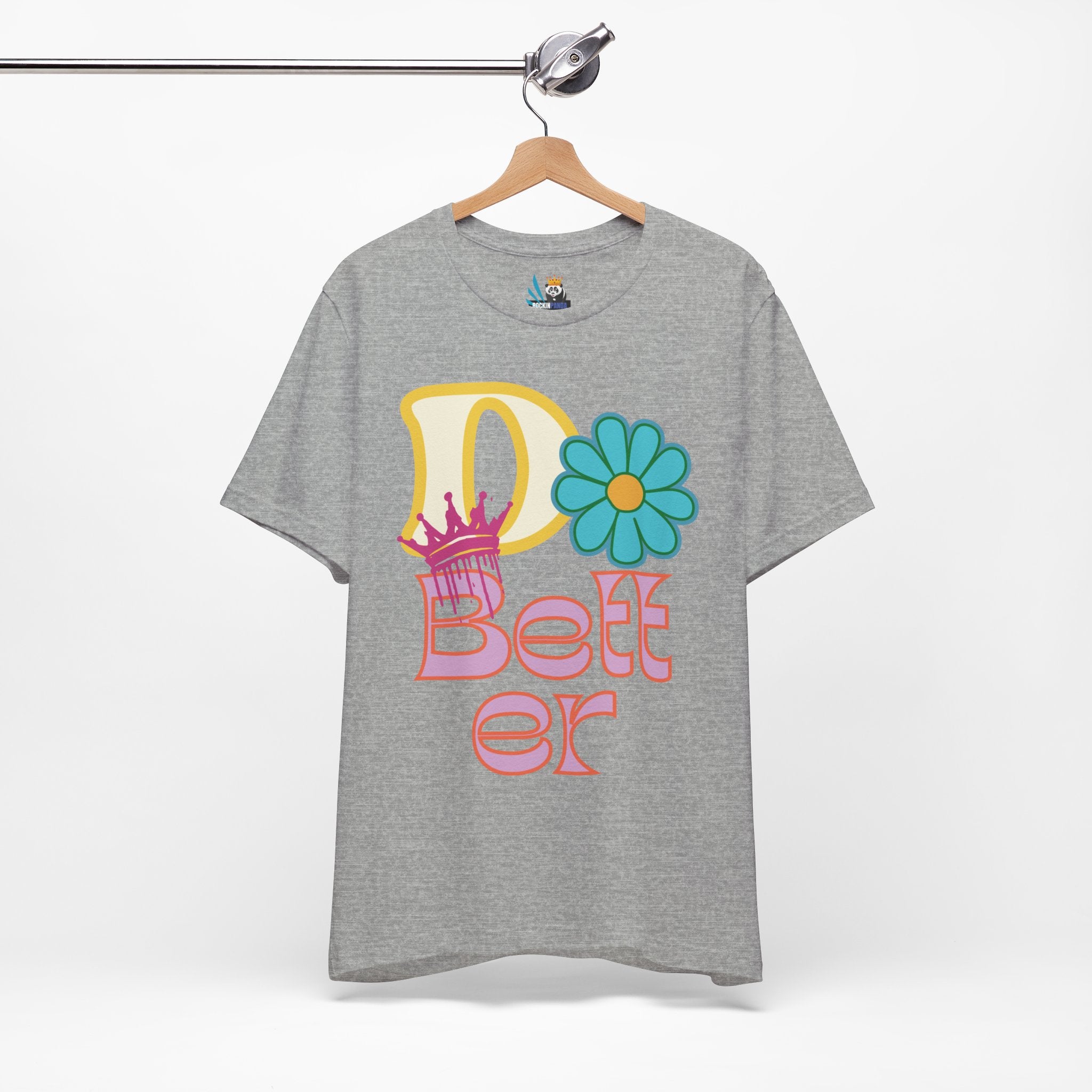Do Better Hippie Vibe Floral Short Sleeve Tee