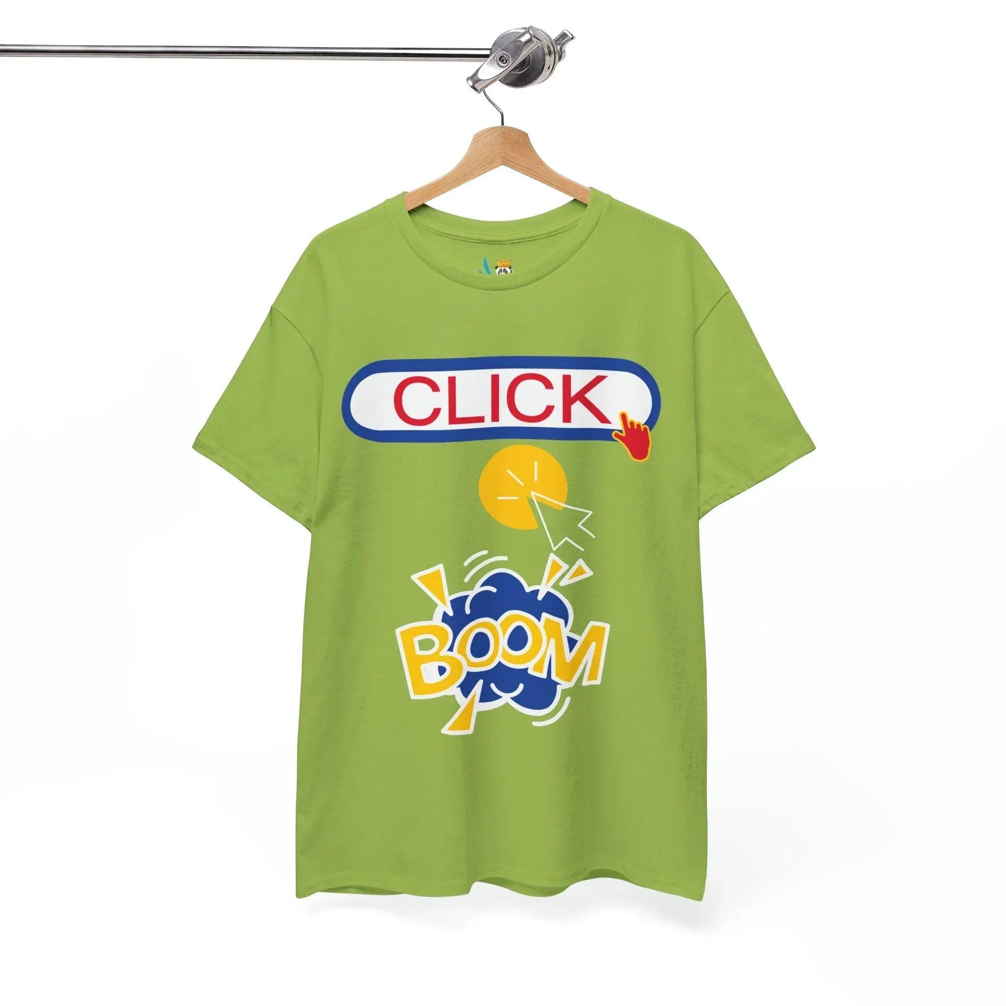 Click Click Boom Heavyweight Unisex Tee