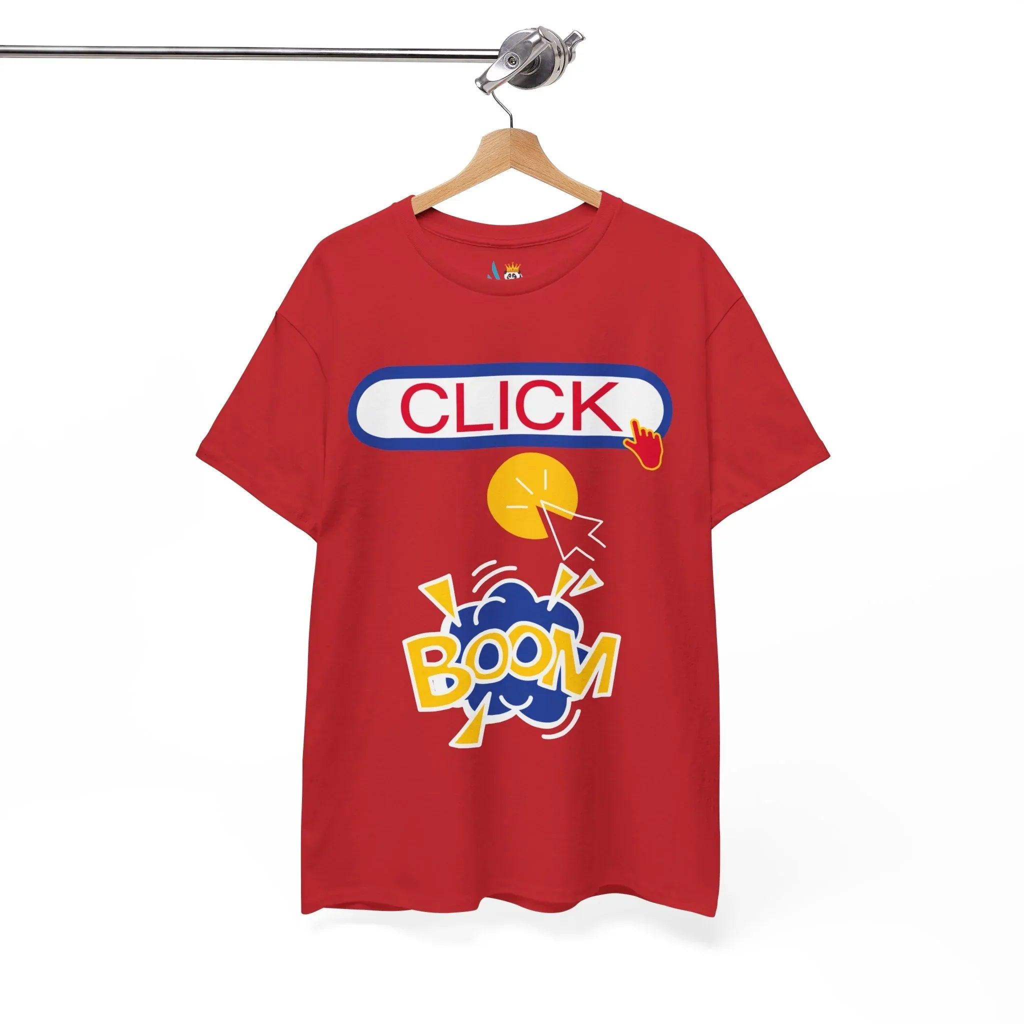 Click Click Boom Heavyweight Unisex Tee