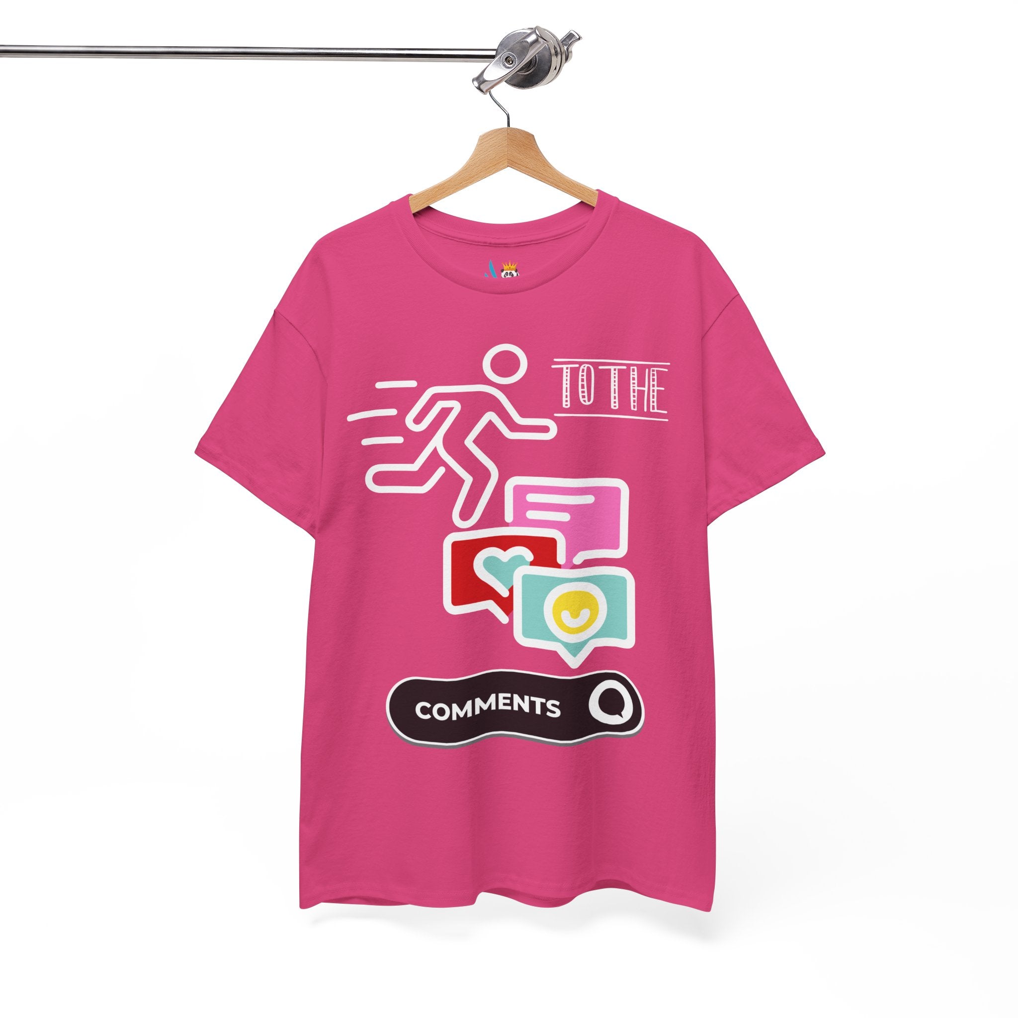 Straight to the Comments Heavyweight Unisex Tee