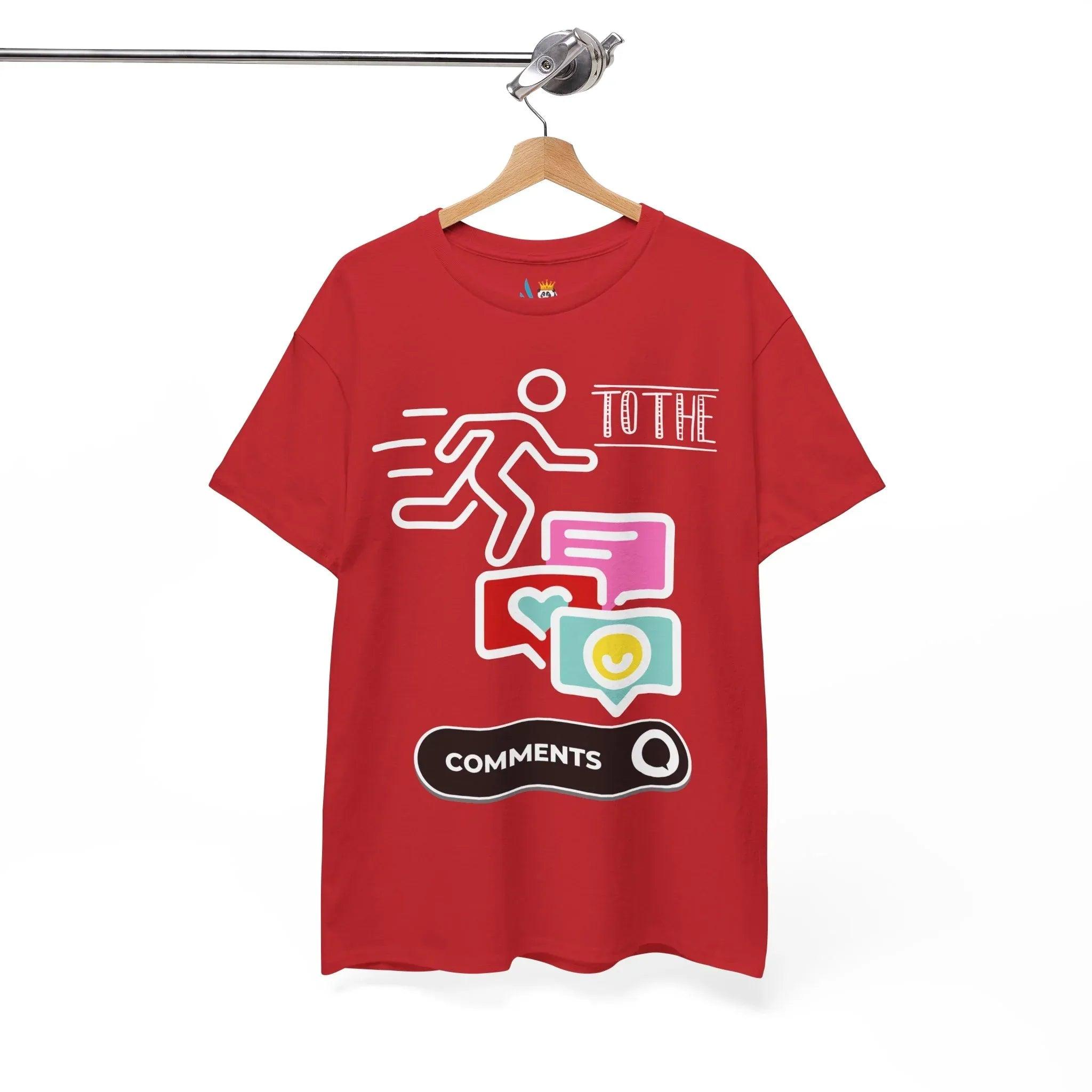 Straight to the Comments Heavyweight Unisex Tee