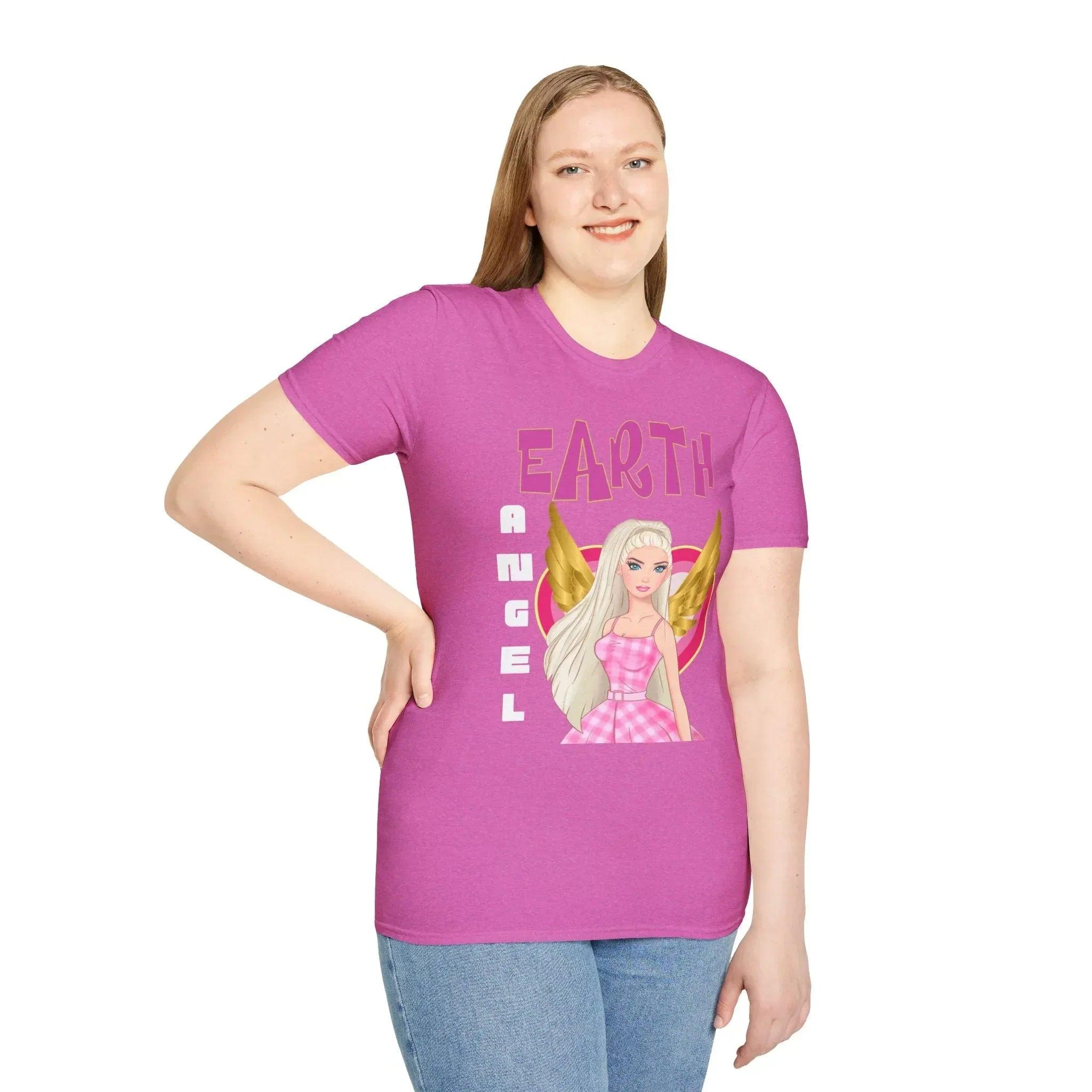 Earth Angel Blond Edition Unisex Softstyle T-Shirt