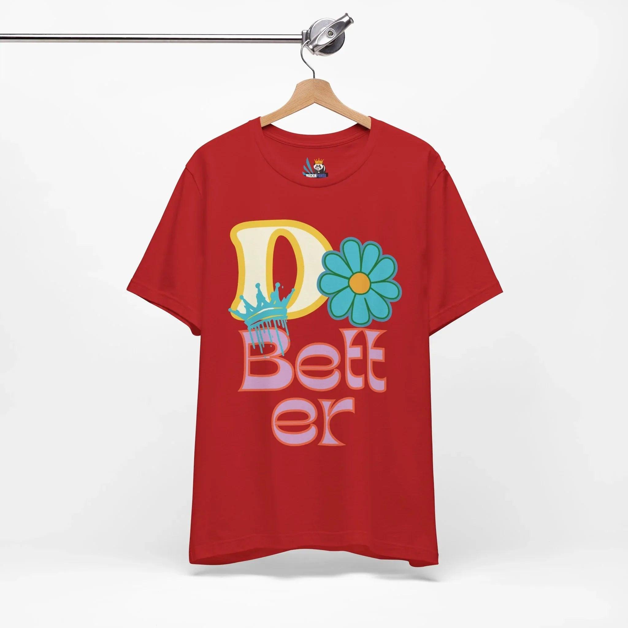 Do Better Hippie Vibe Floral Short Sleeve Tee