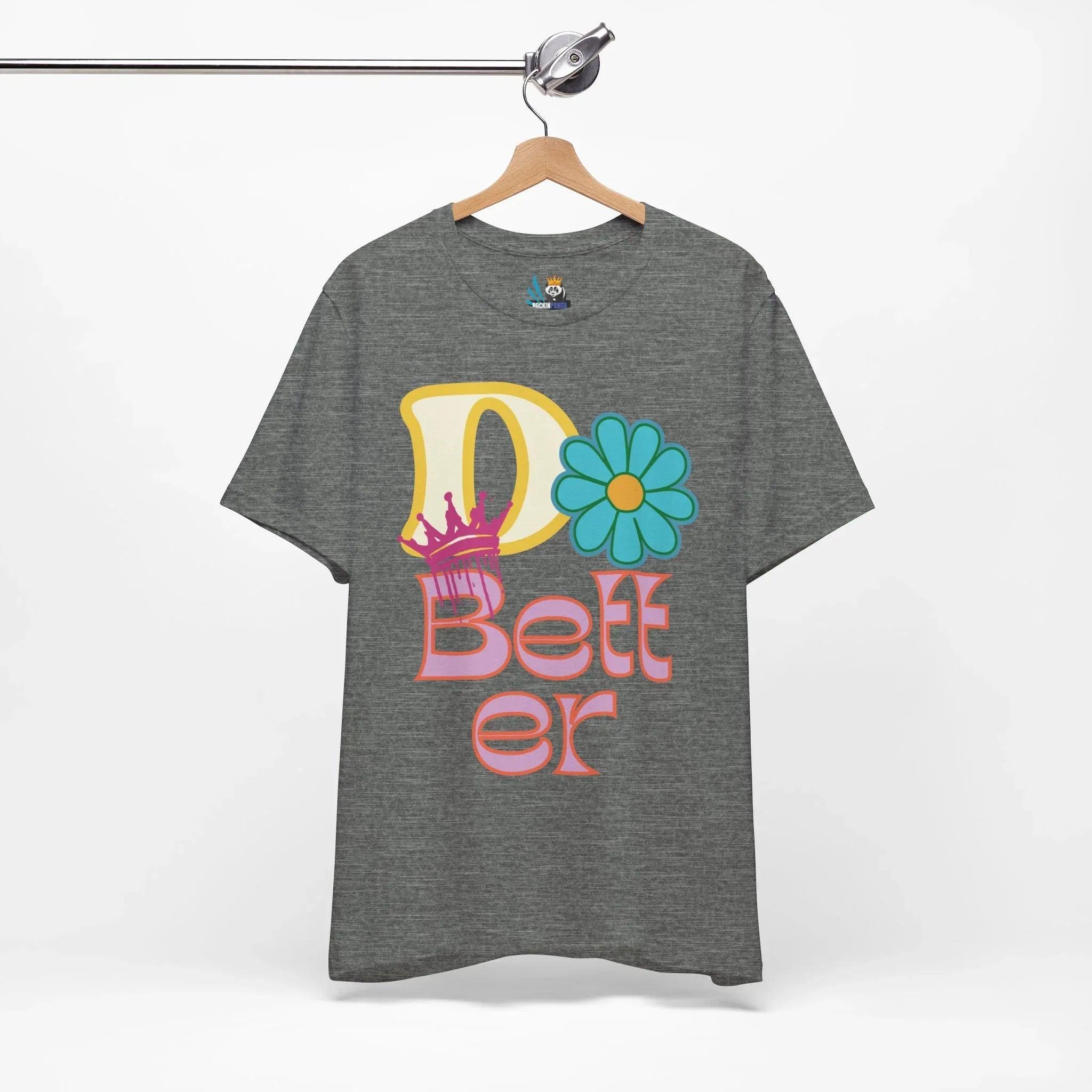 Do Better Hippie Vibe Floral Short Sleeve Tee