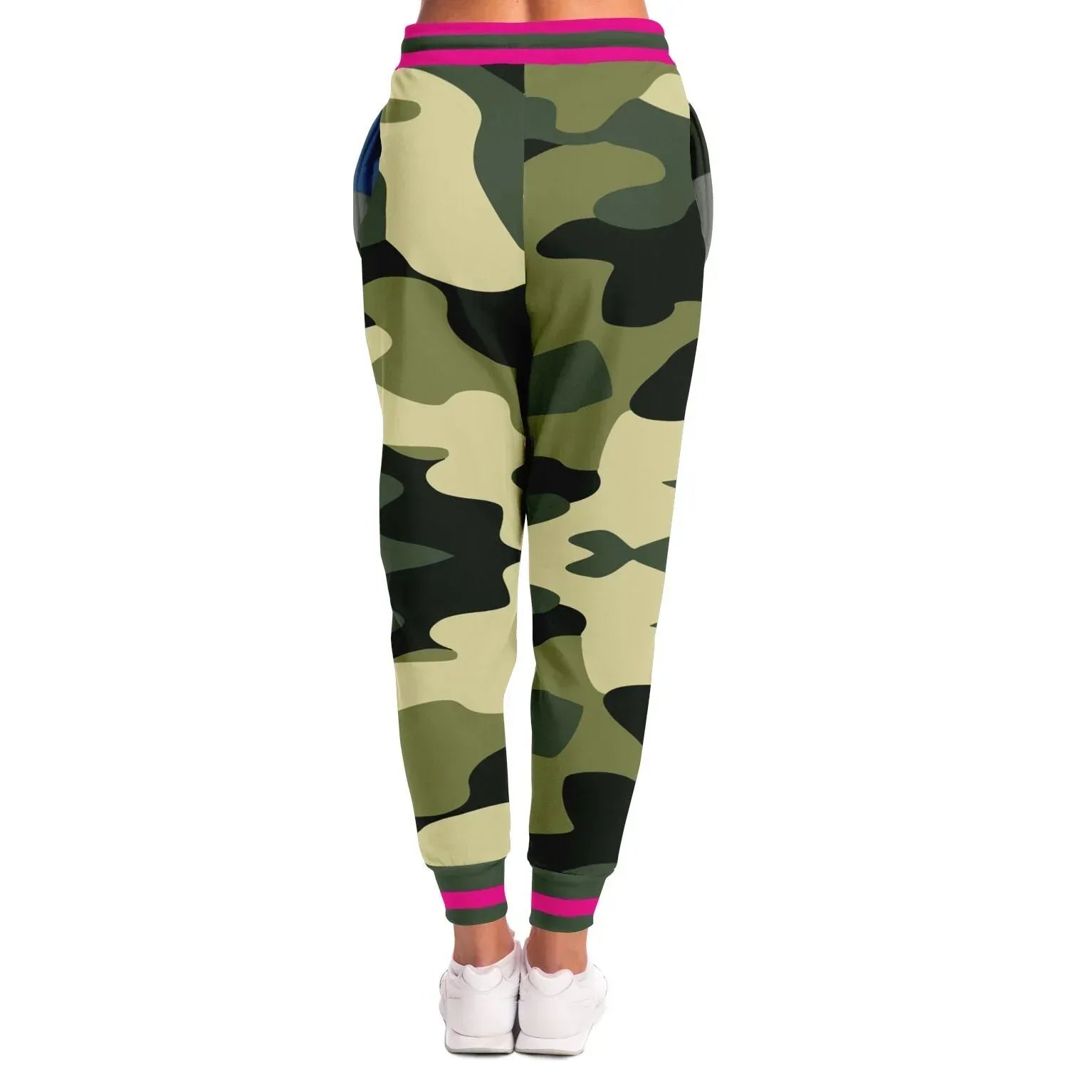 Green Marsh Camo Eco-Poly Unisex Joggers