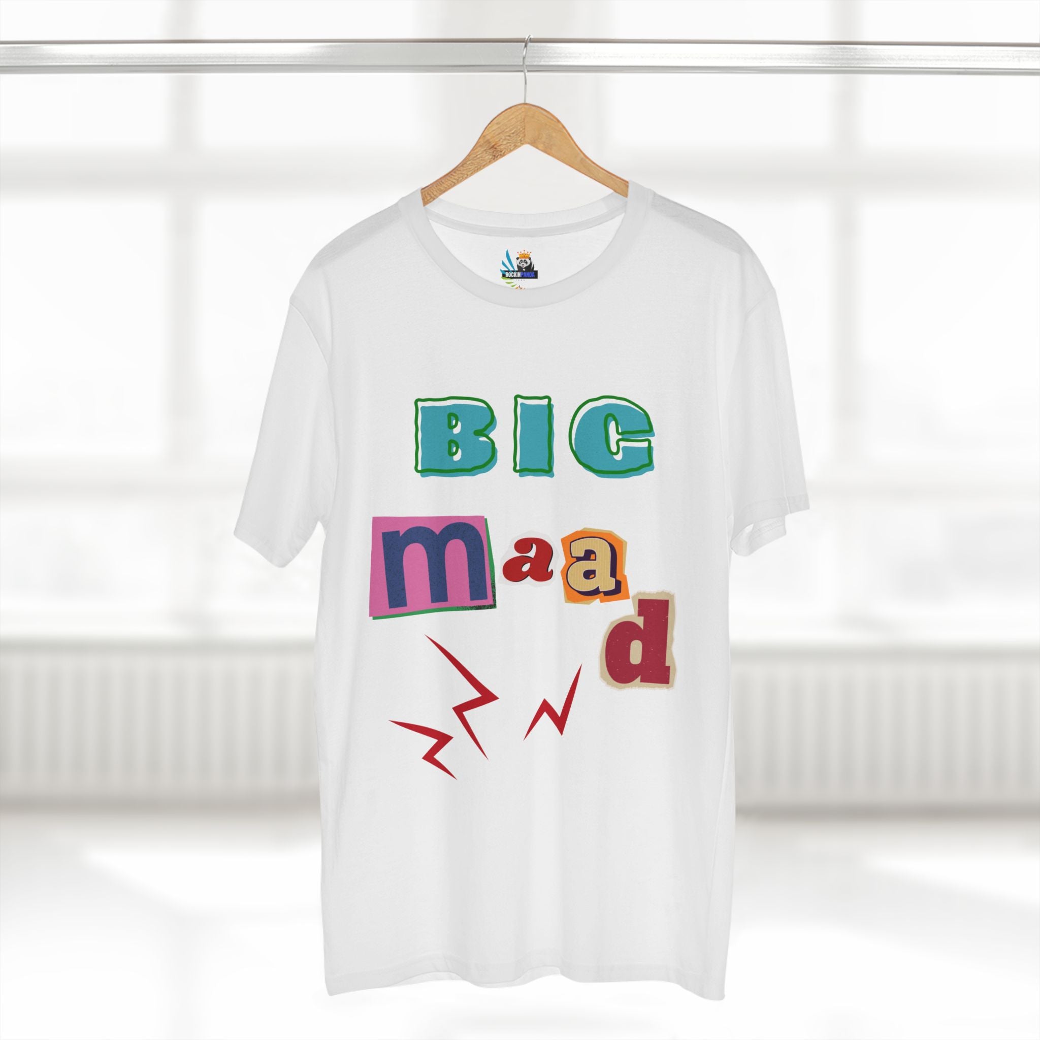 Big Maad Adult Staple Tee - Fun Graphic T-Shirt for Casual Wear