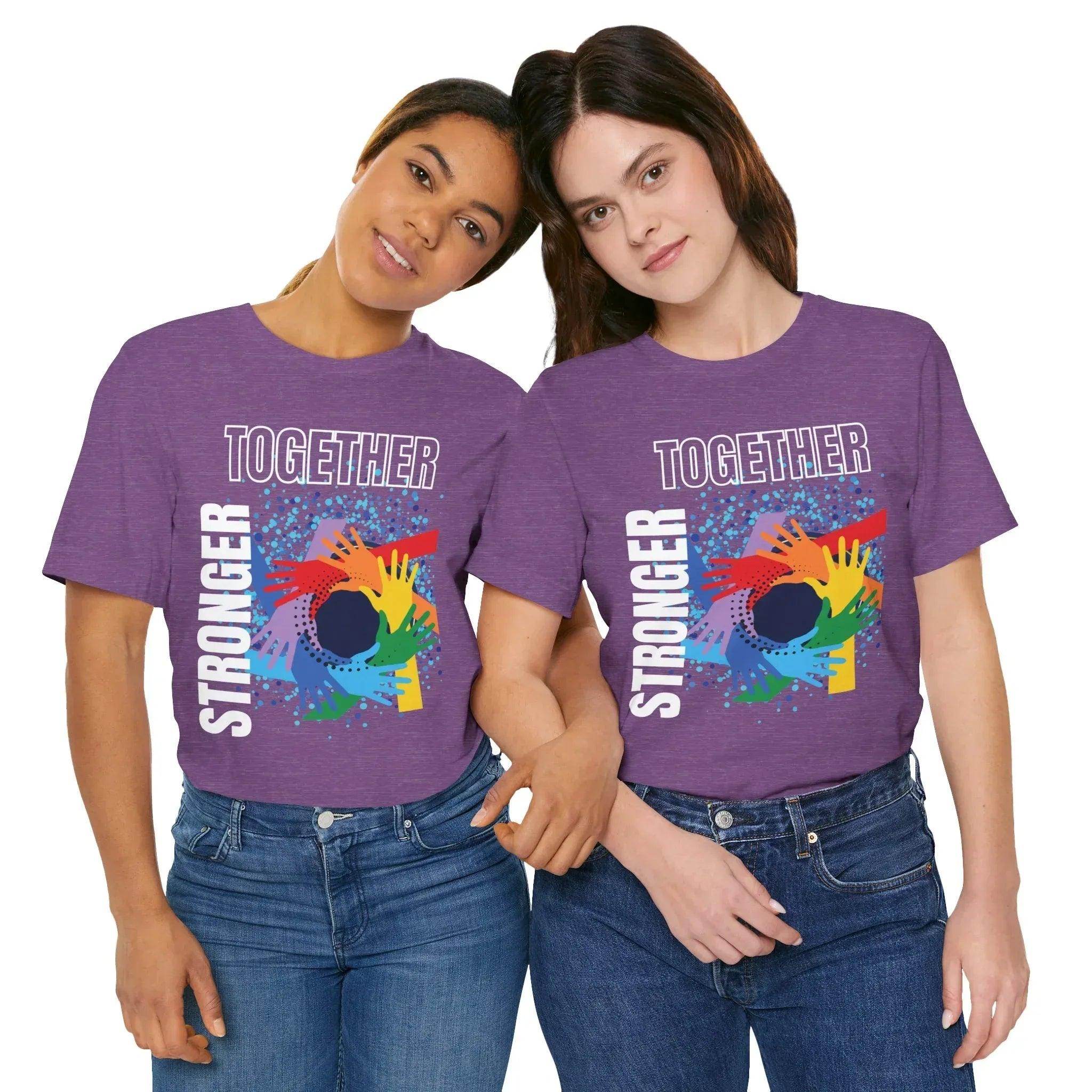 Stronger Together Short Sleeve Unisex Tee
