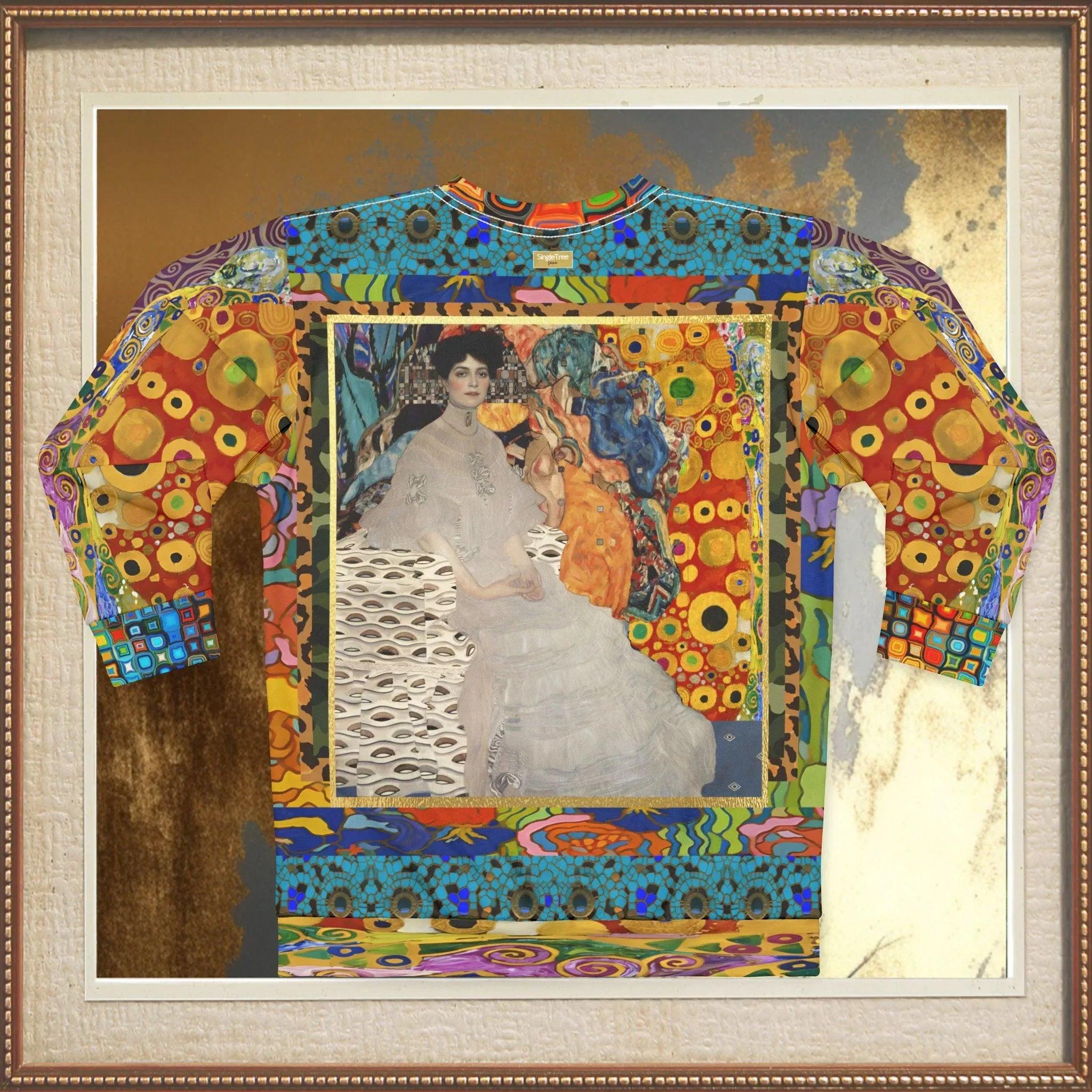 Call Me Fritza - Klimt - Art Deco Print Unisex Sweatshirt (Gold Label)