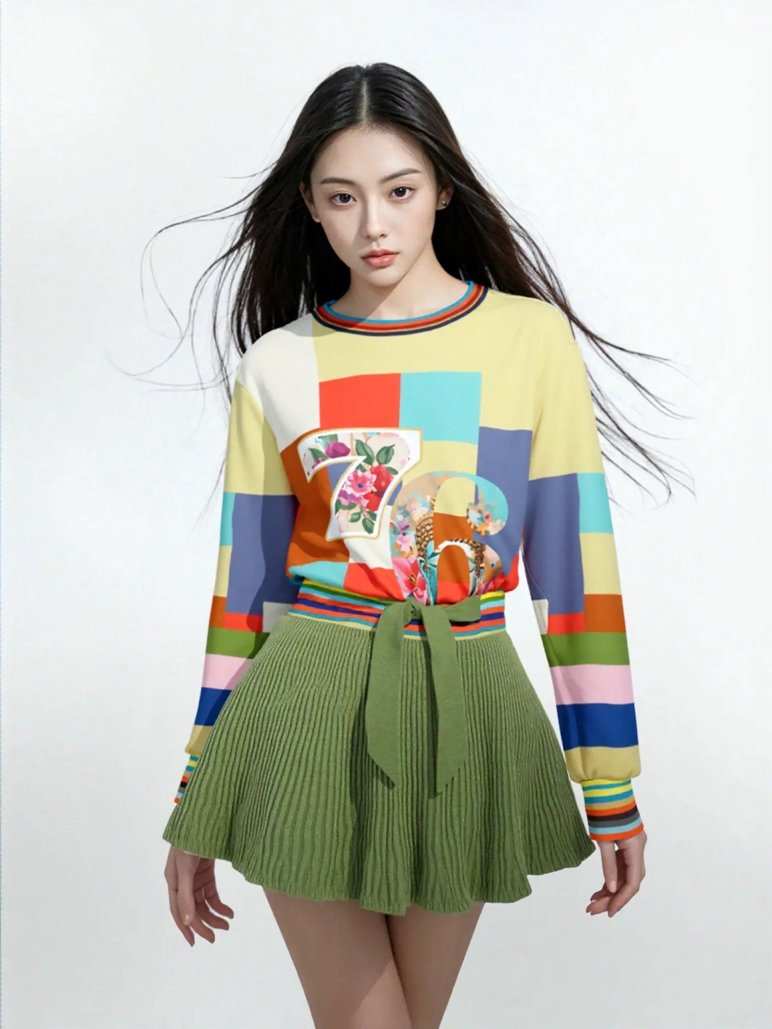 76 United Colorblock Unisex Sweatshirt (Gold Label)