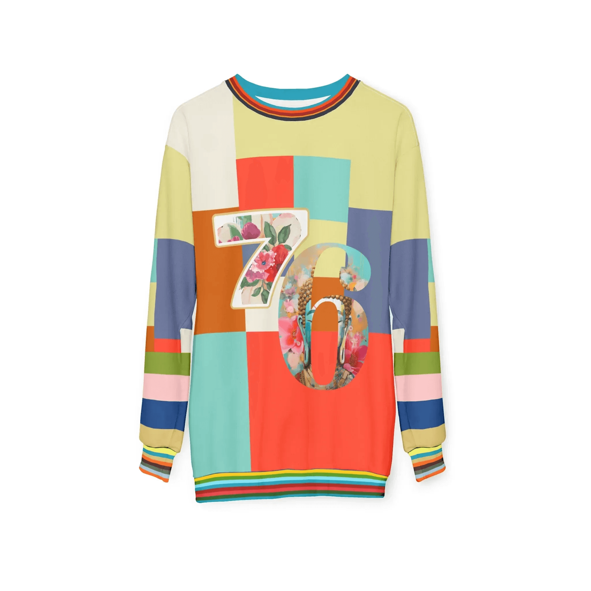 76 United Colorblock Unisex Sweatshirt (Gold Label)