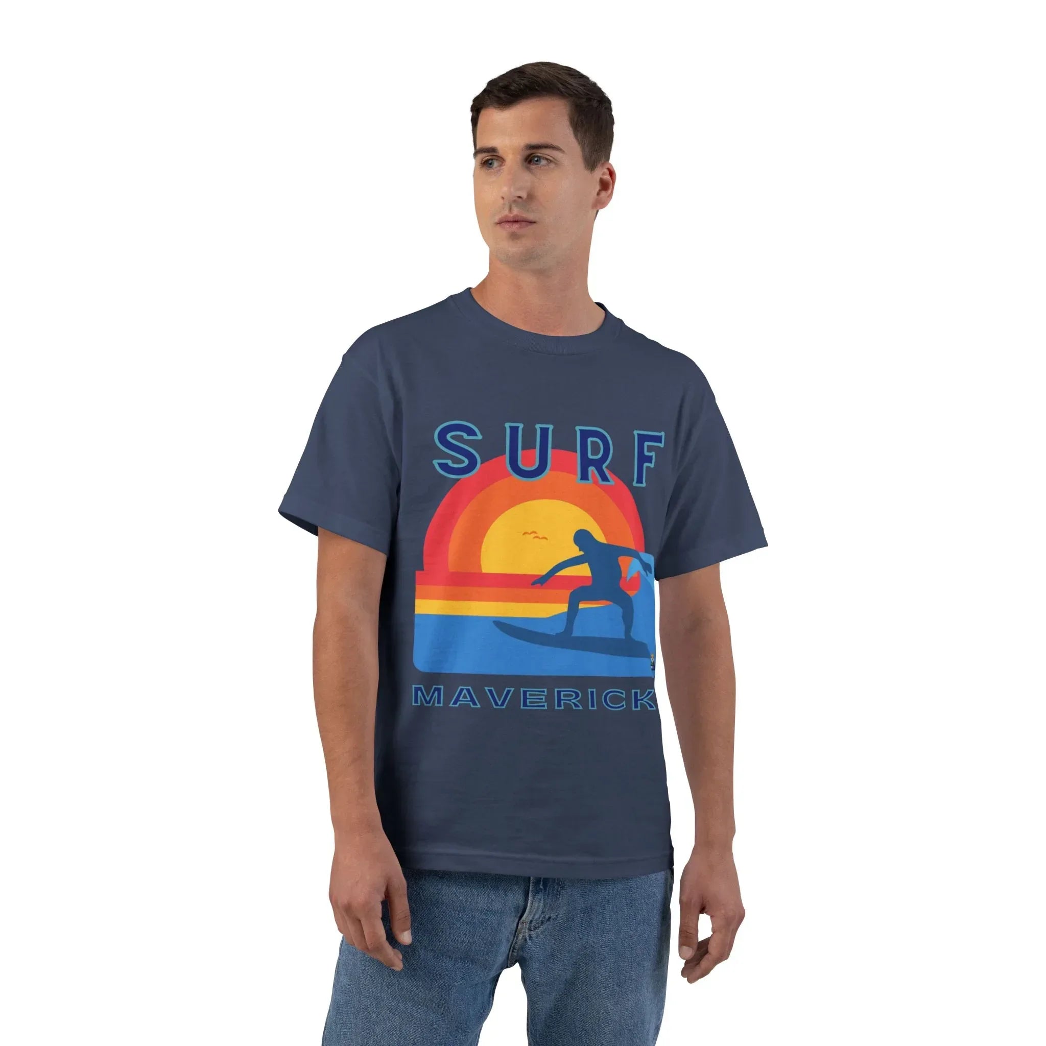 Surf Mavericks Sunset Edition Heavyweight Tee