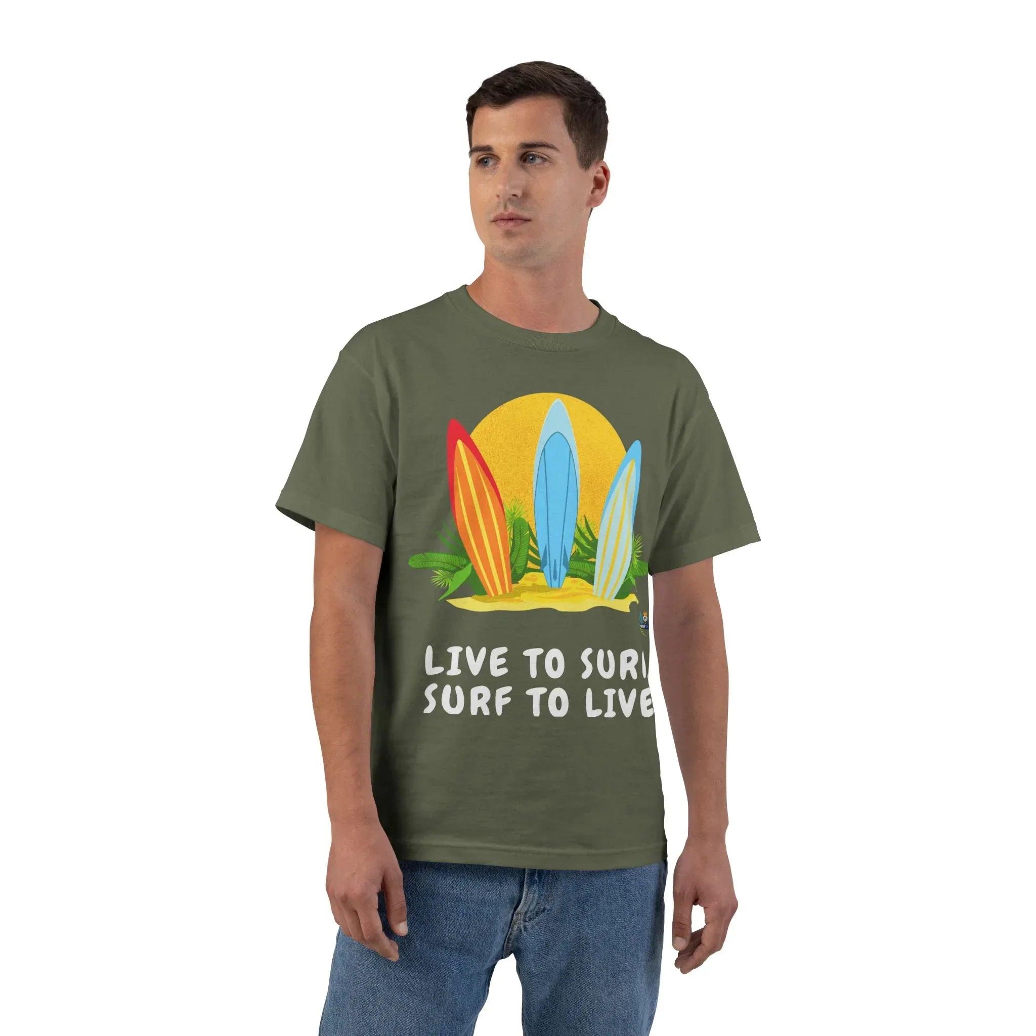 Live to Surf Heavyweight Tee