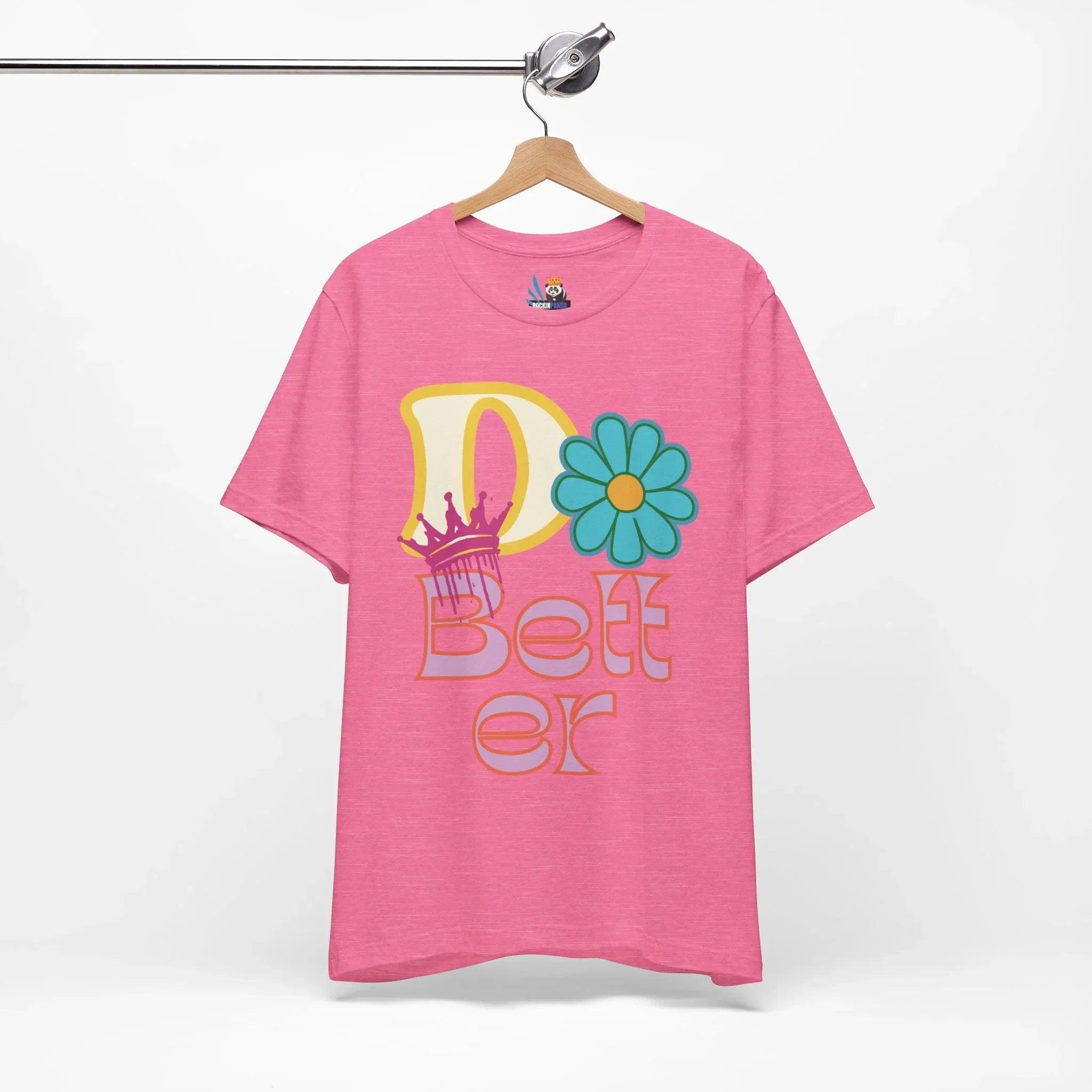 Do Better Hippie Vibe Floral Short Sleeve Tee