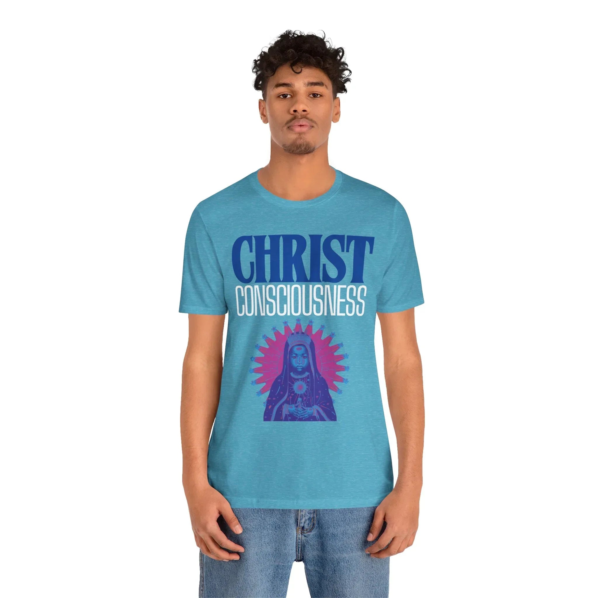 Christ Consciousness - Black Baby Jesus Short Sleeve Unisex Tee